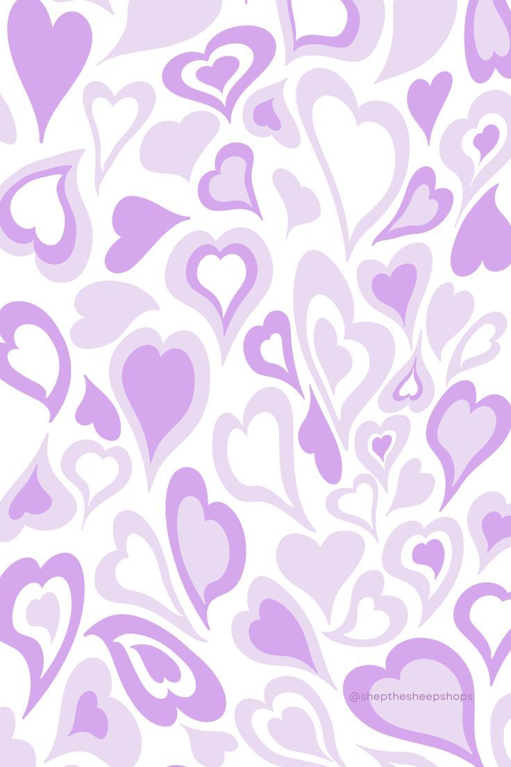Pastel simple heart background