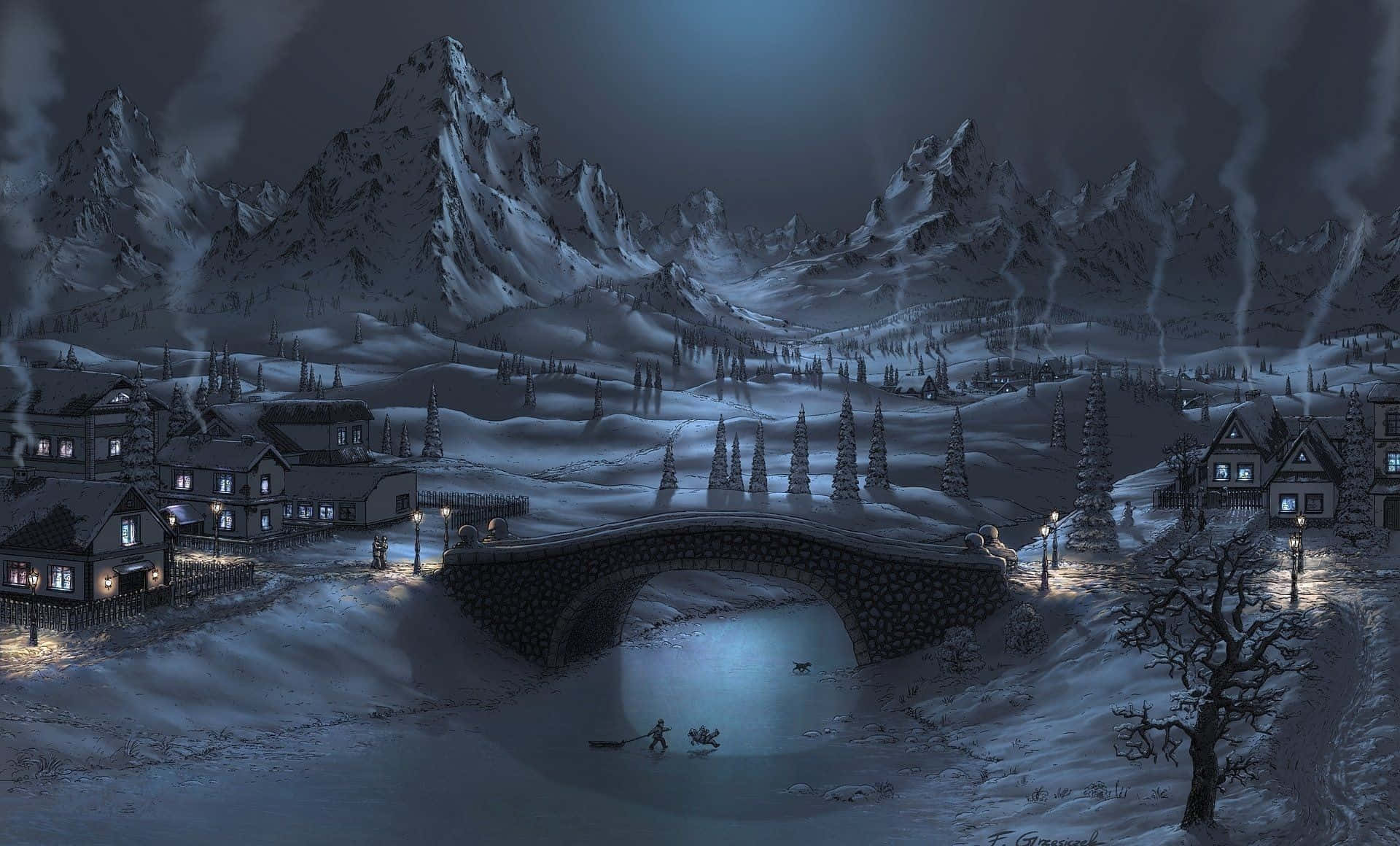 Download Enchanting Winter Wonderland