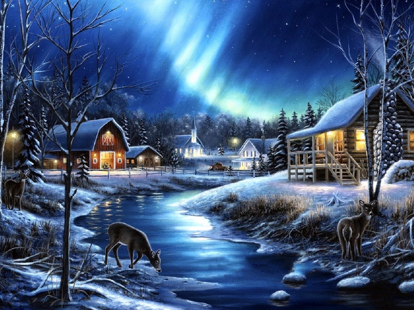 HD desktop wallpaper: Winter, Building
