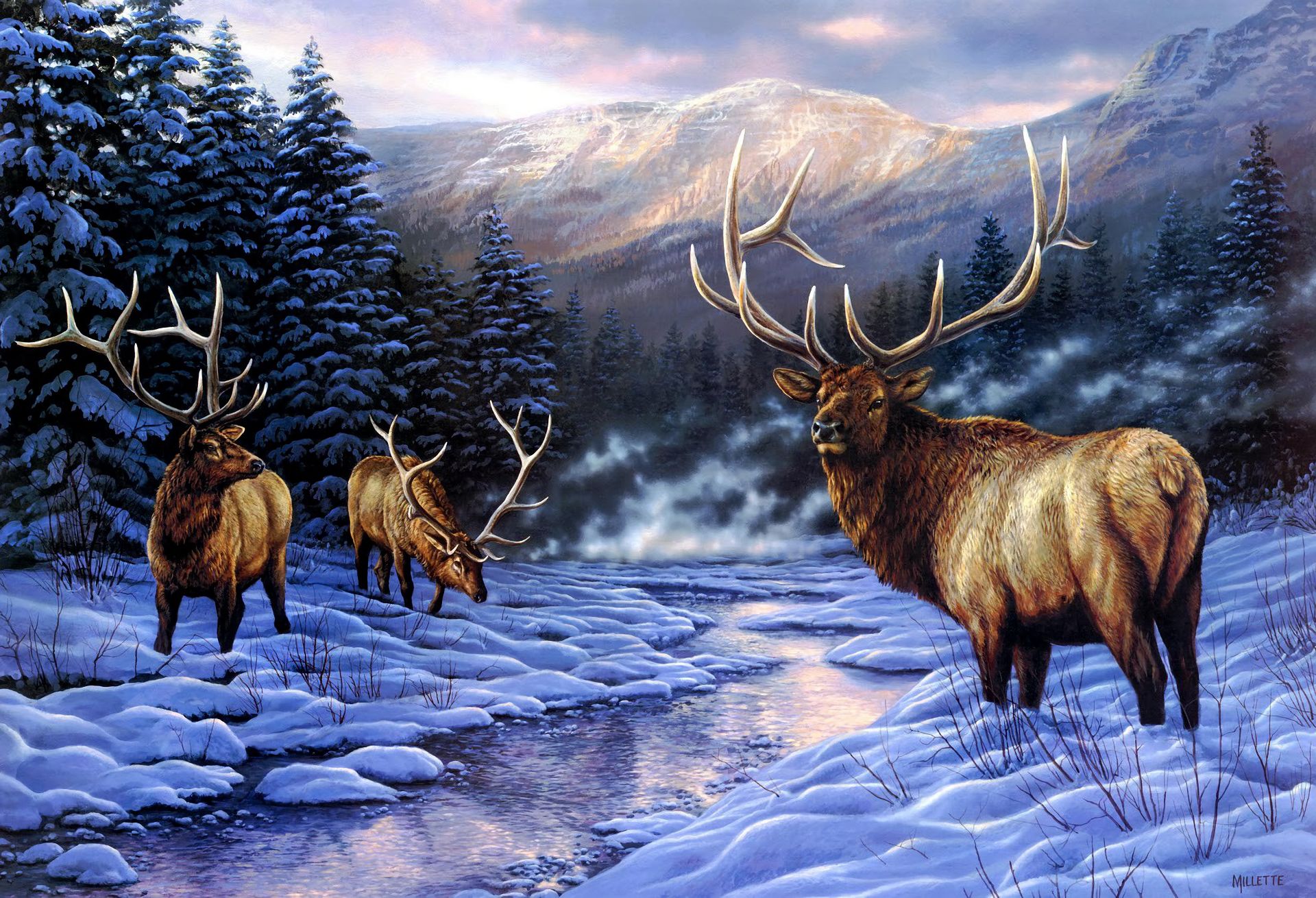 HD desktop wallpaper: Winter, Snow