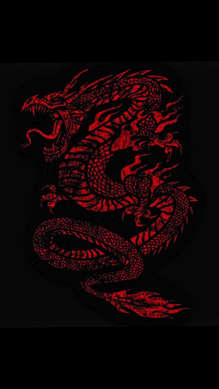 Chinese Dragon Red Wallpapers - Wallpaper Cave