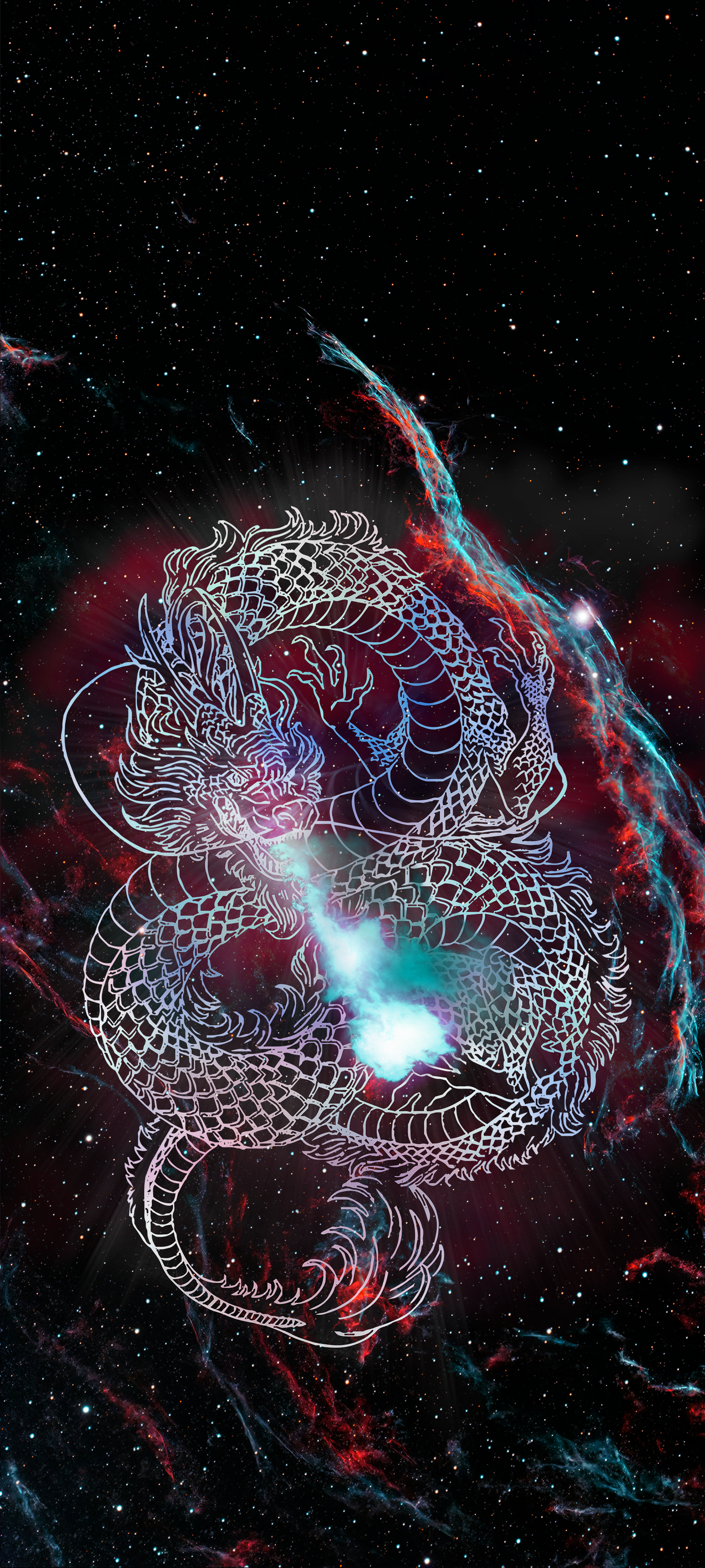 dragon, Chinese dragon, universe