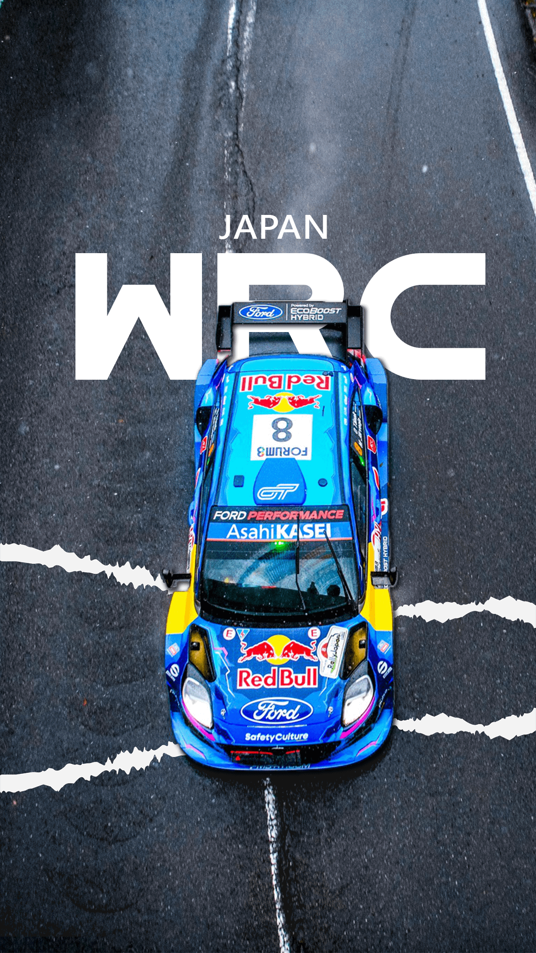 I made Wallpaper for WRC JAPAN 2023. Do you like it? And do you want on IG WRC post story for Wallpaper 2023