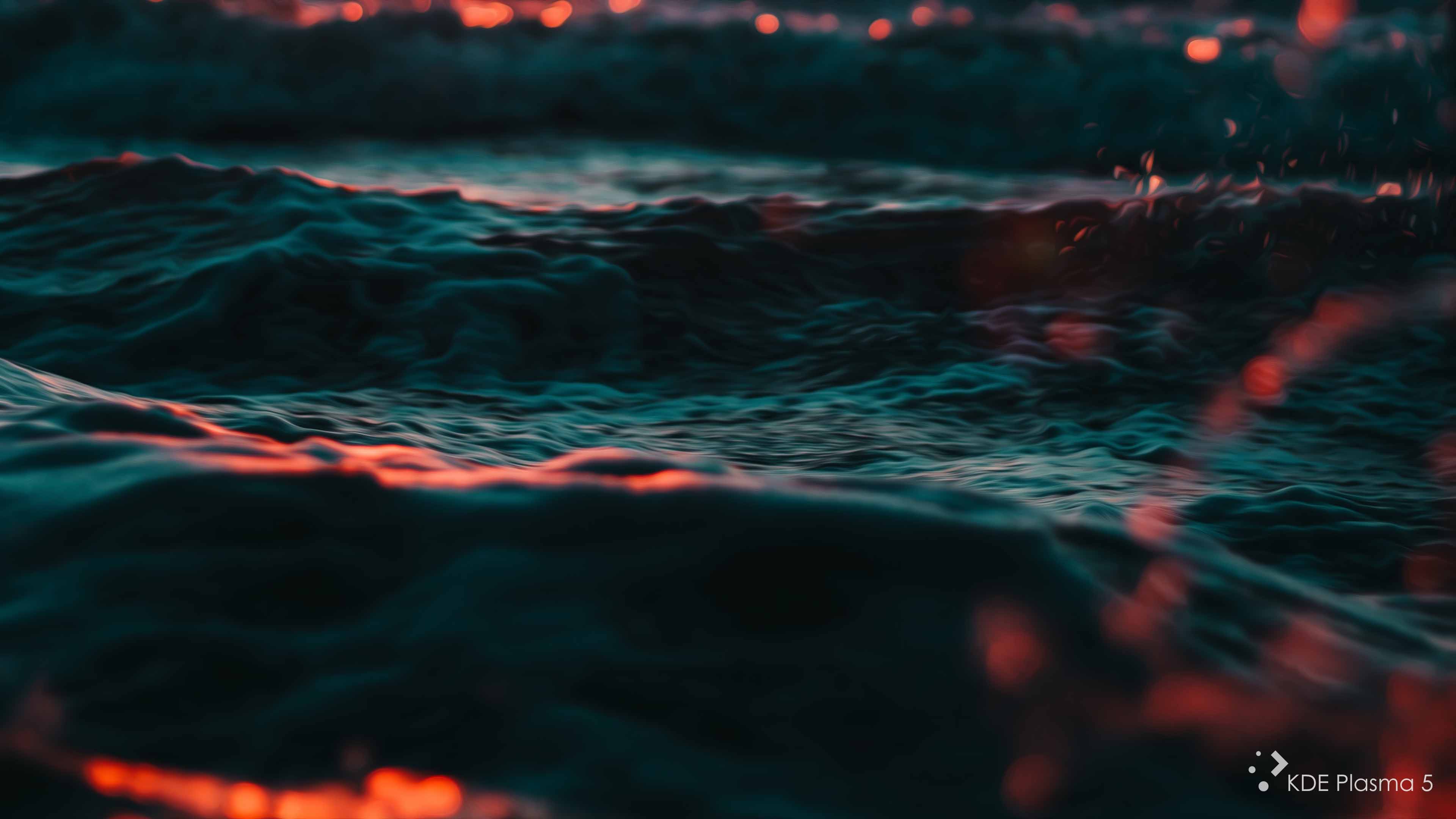 Sea Wave Abstract Background 4K