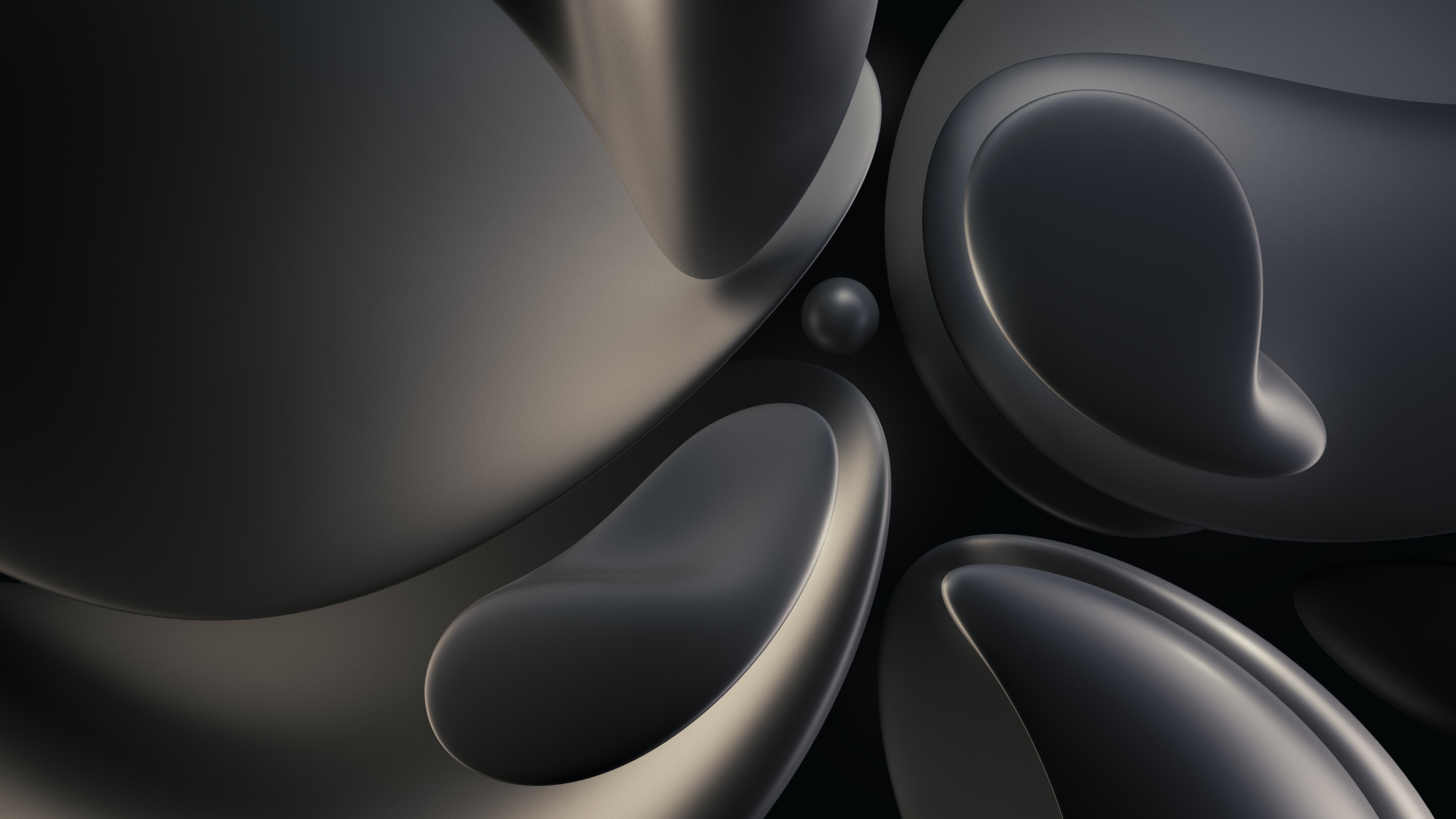 Abstract Black 4k Ultra HD Wallpaper
