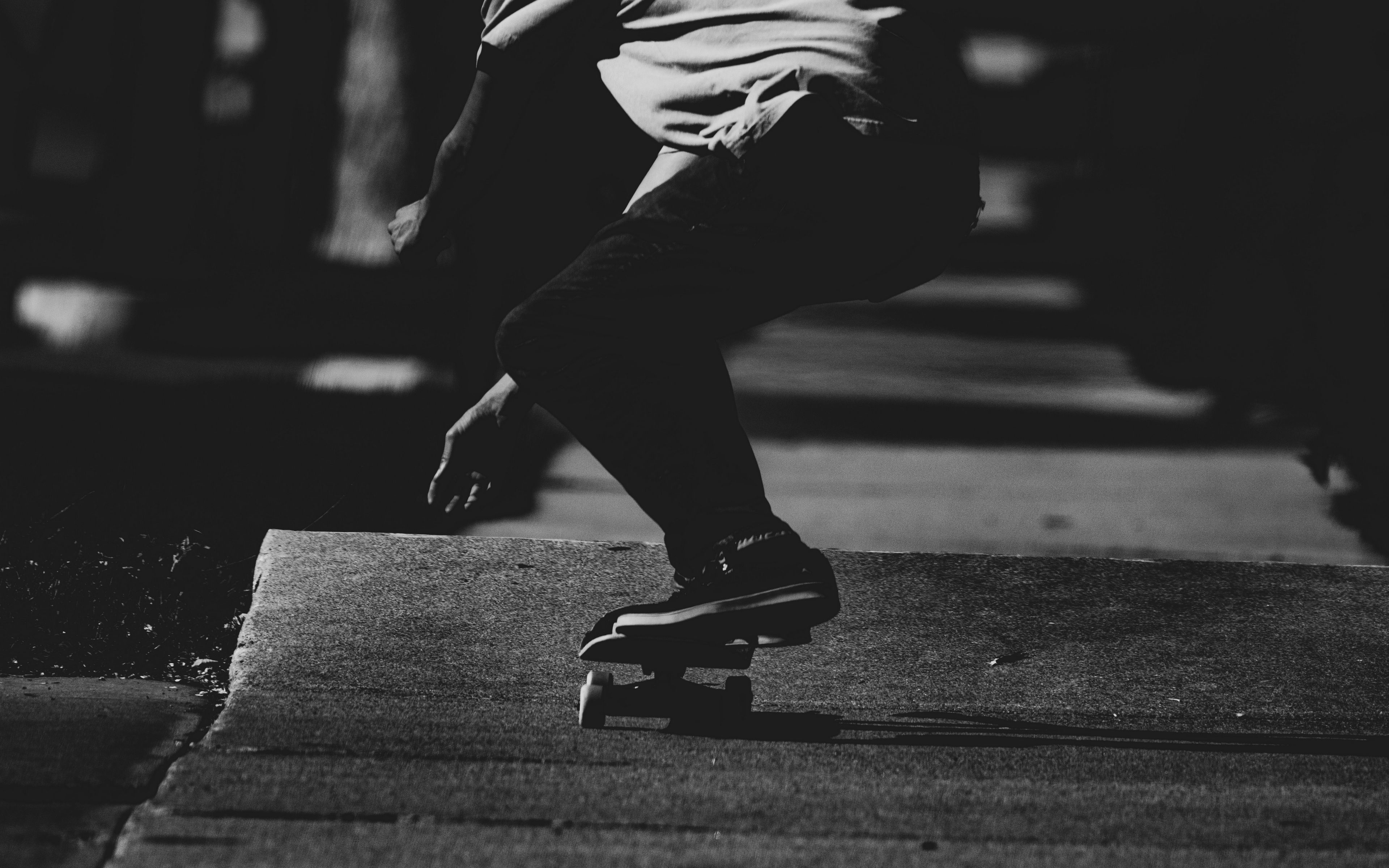 Download wallpaper 3840x2400 skateboard