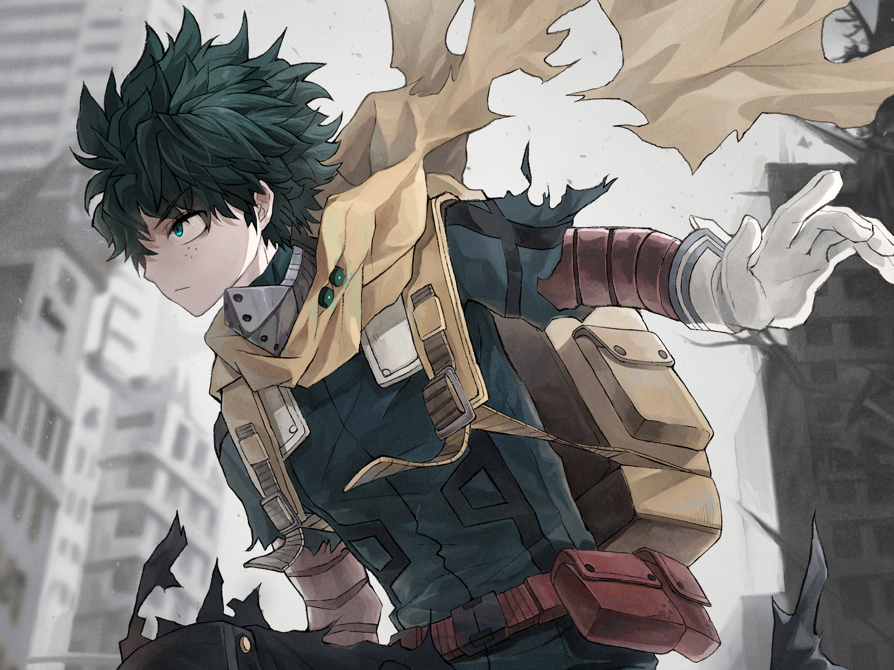 Izuku Midoriya Fan Art Wallpaper, HD
