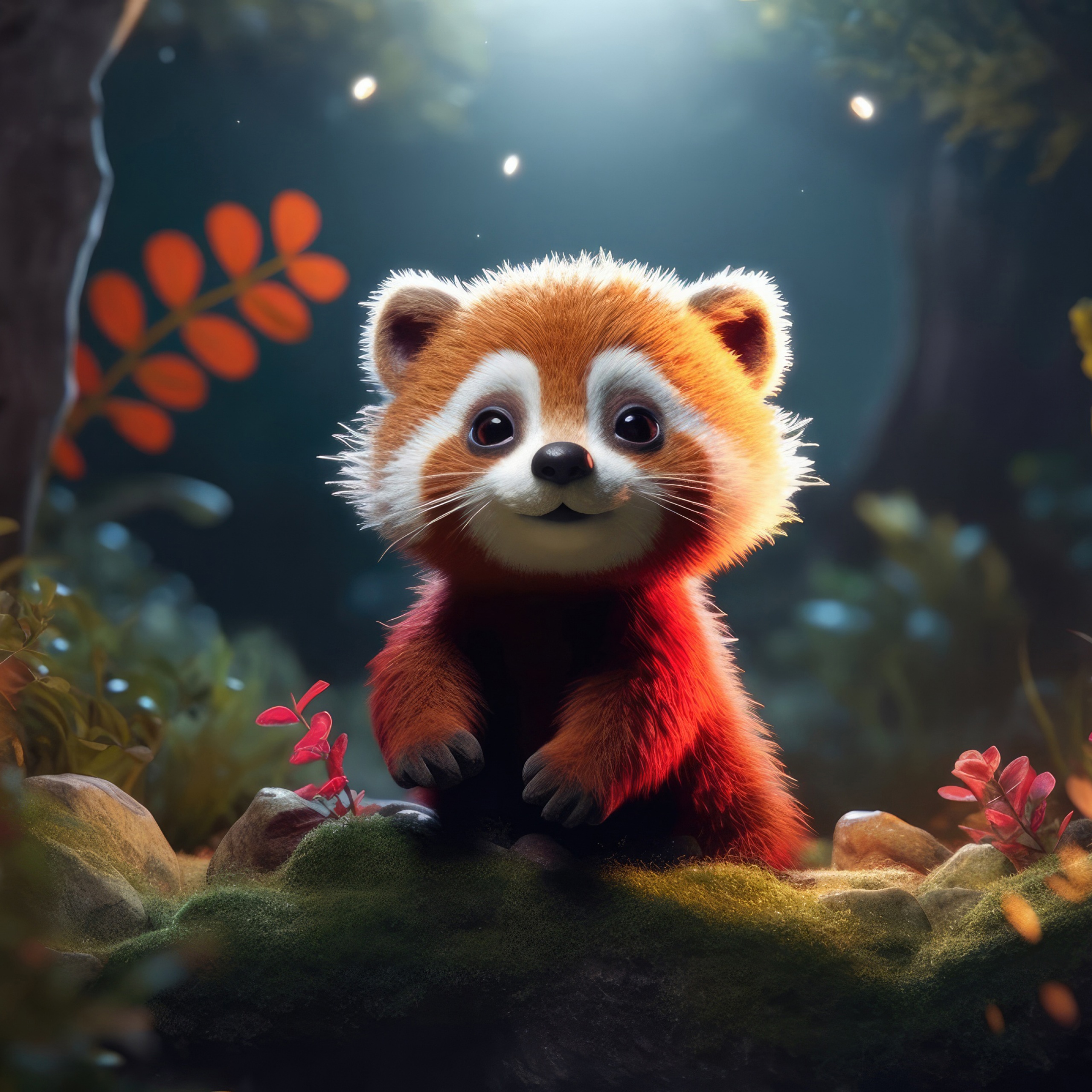 Red panda Wallpaper 4K, Adorable, Cute