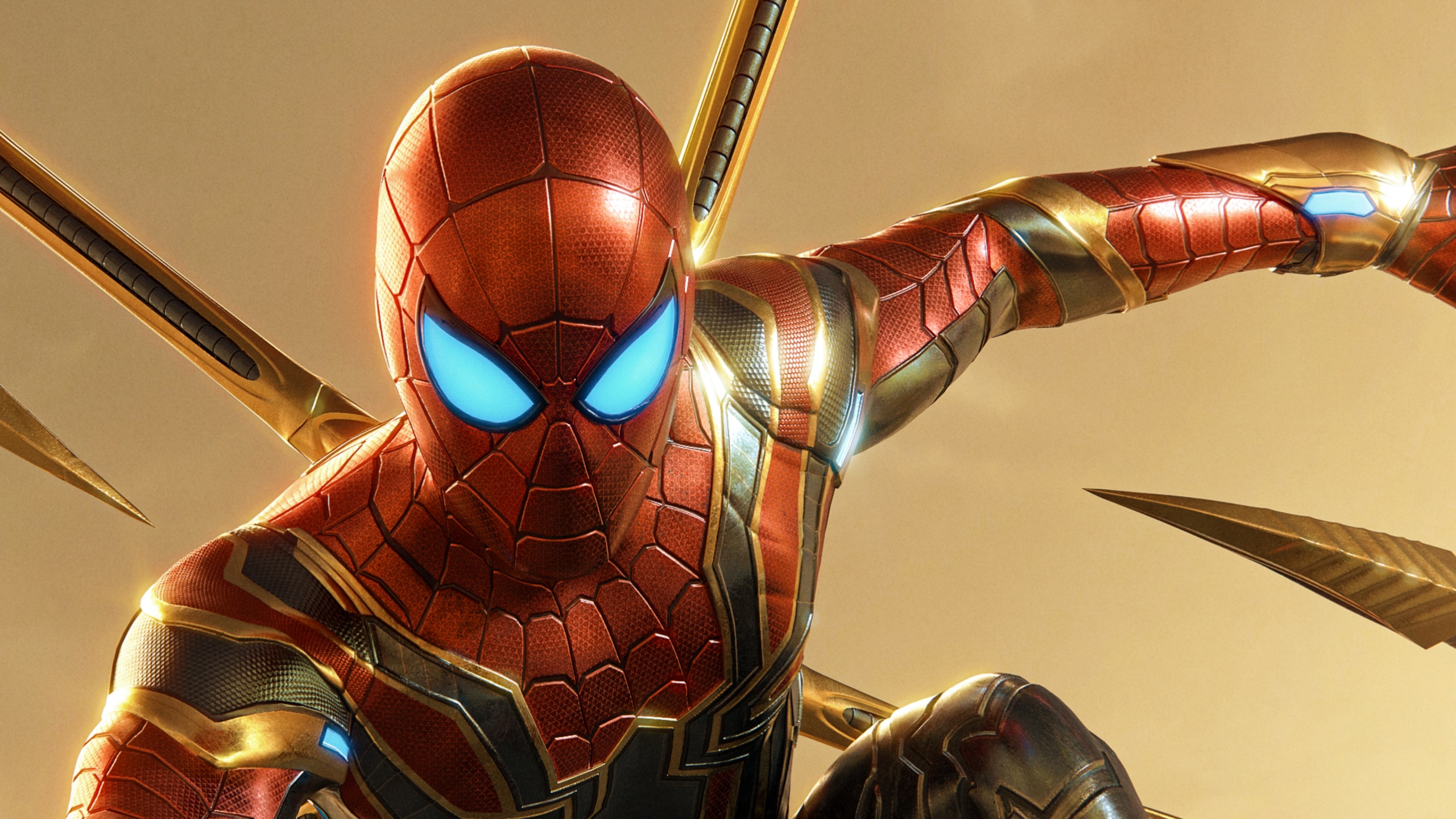 Iron Spider Wallpaper 4K, Marvel