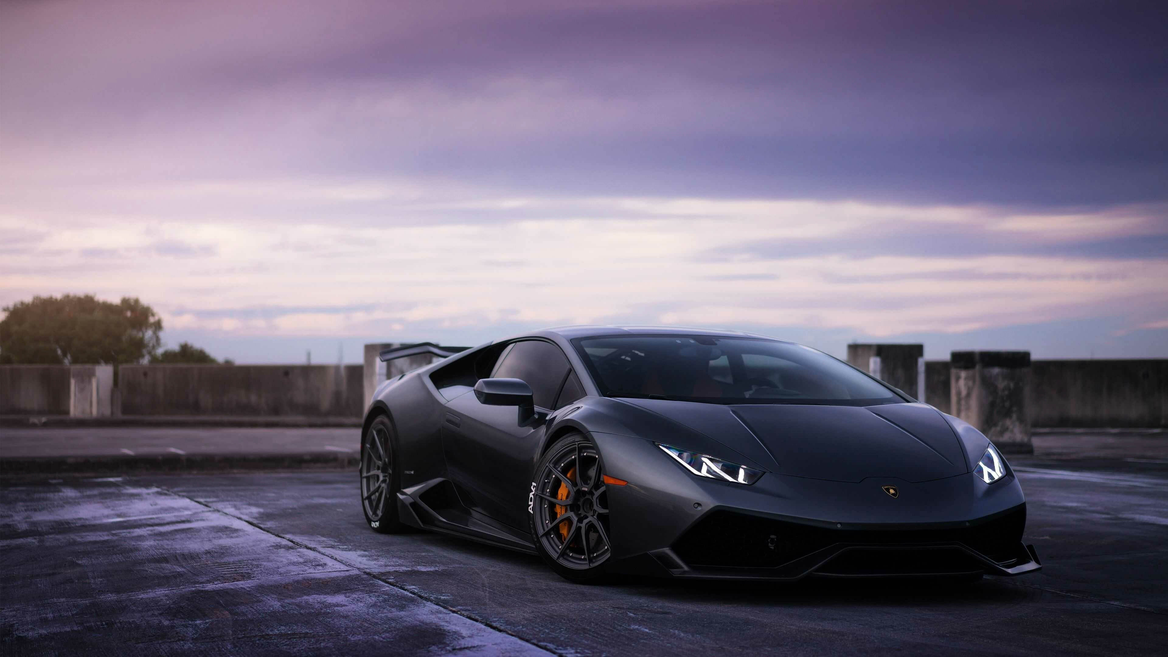Lamborghini Car Laptop Wallpaper 4K