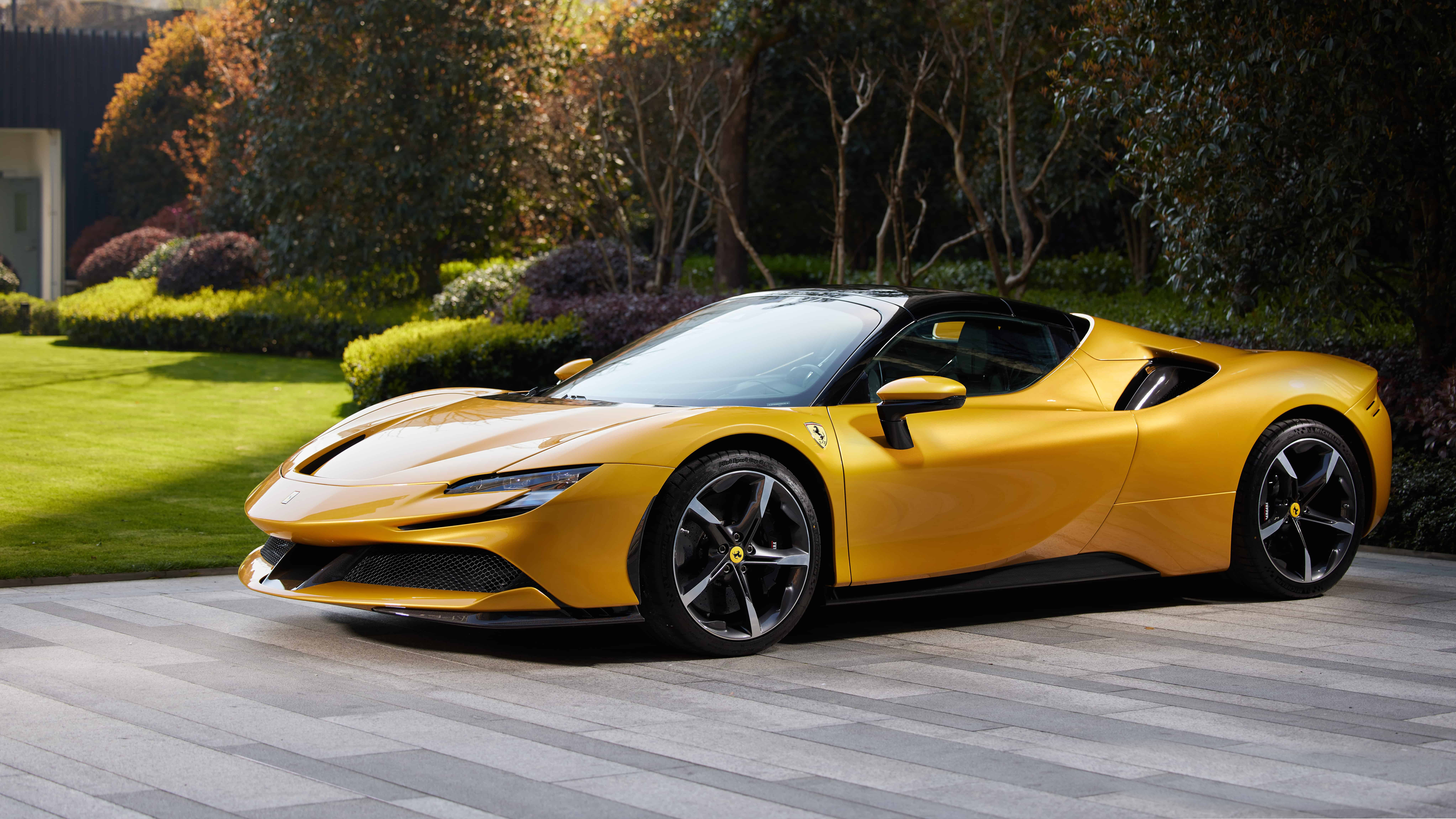 Ferrari SF90 Spider 2021 4K 8K 3