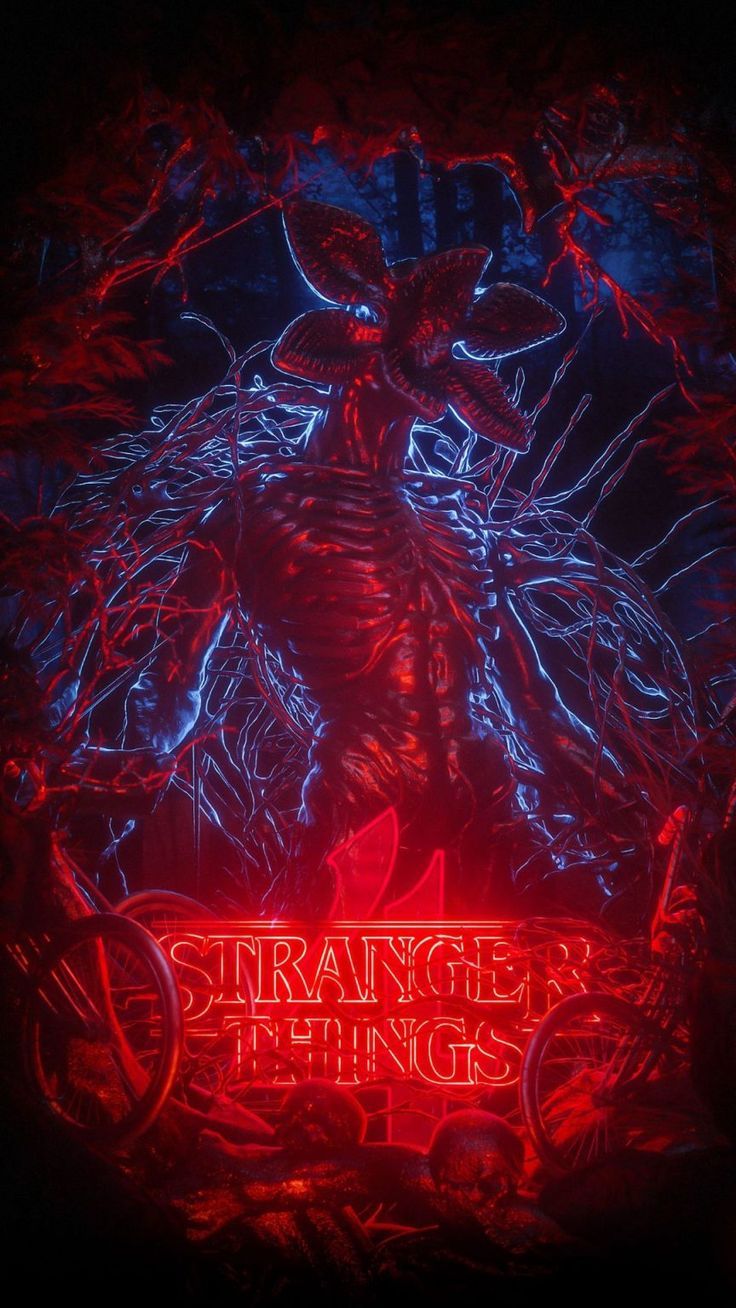 iPhone wallpaper stranger things