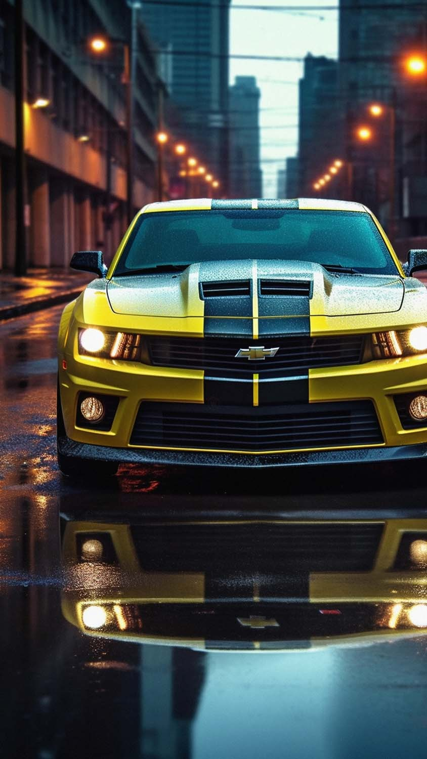 Chevrolet Camaro IPhone Wallpaper 4K