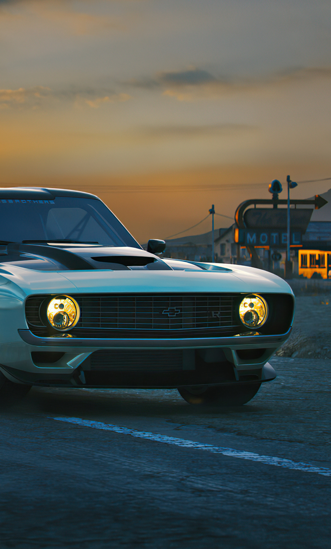 4k Chevrolet Camaro iPhone