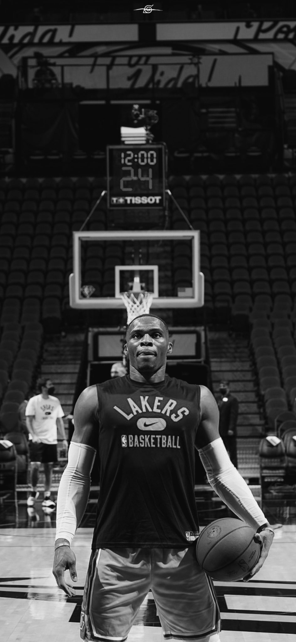 Russell Westbrook B&W