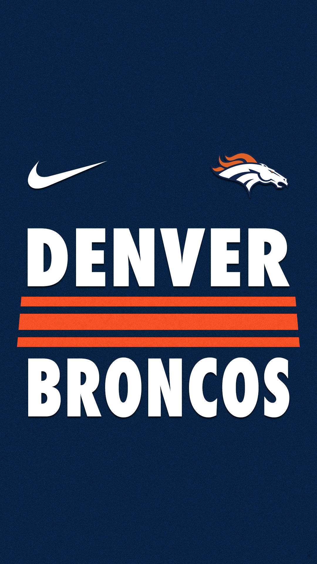 Denver Broncos iPhone Wallpaper
