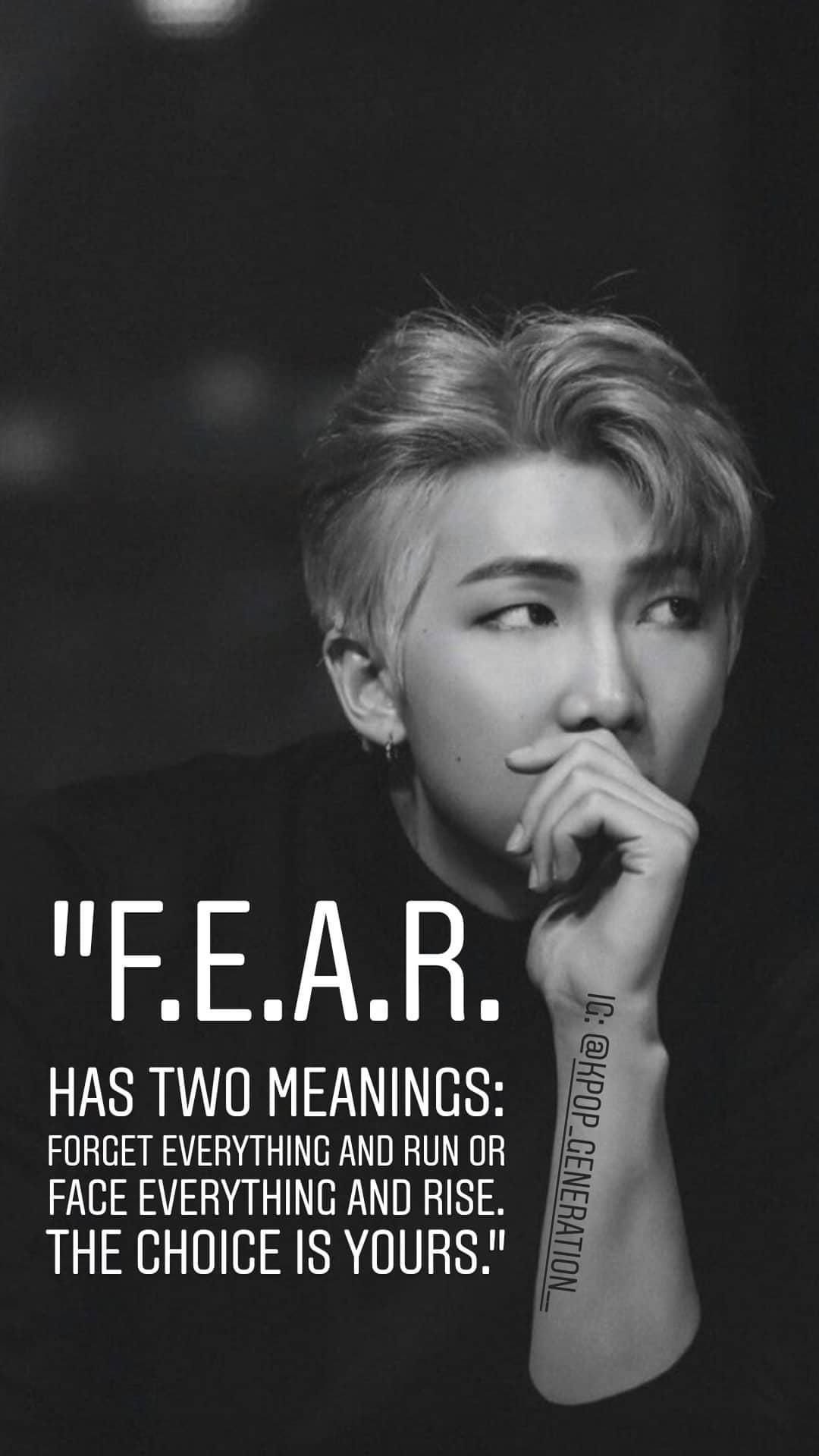 Bts Quotes Inspirational Wallpaper
