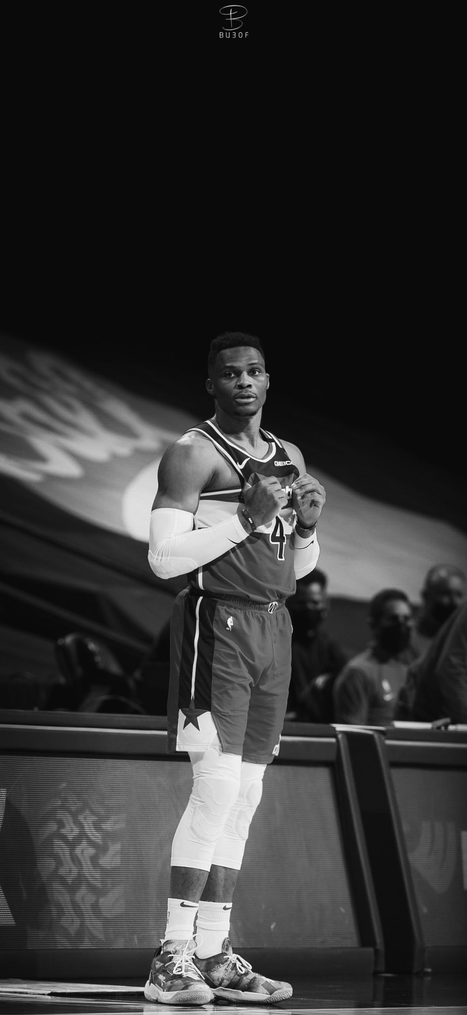 Russell Westbrook B&W