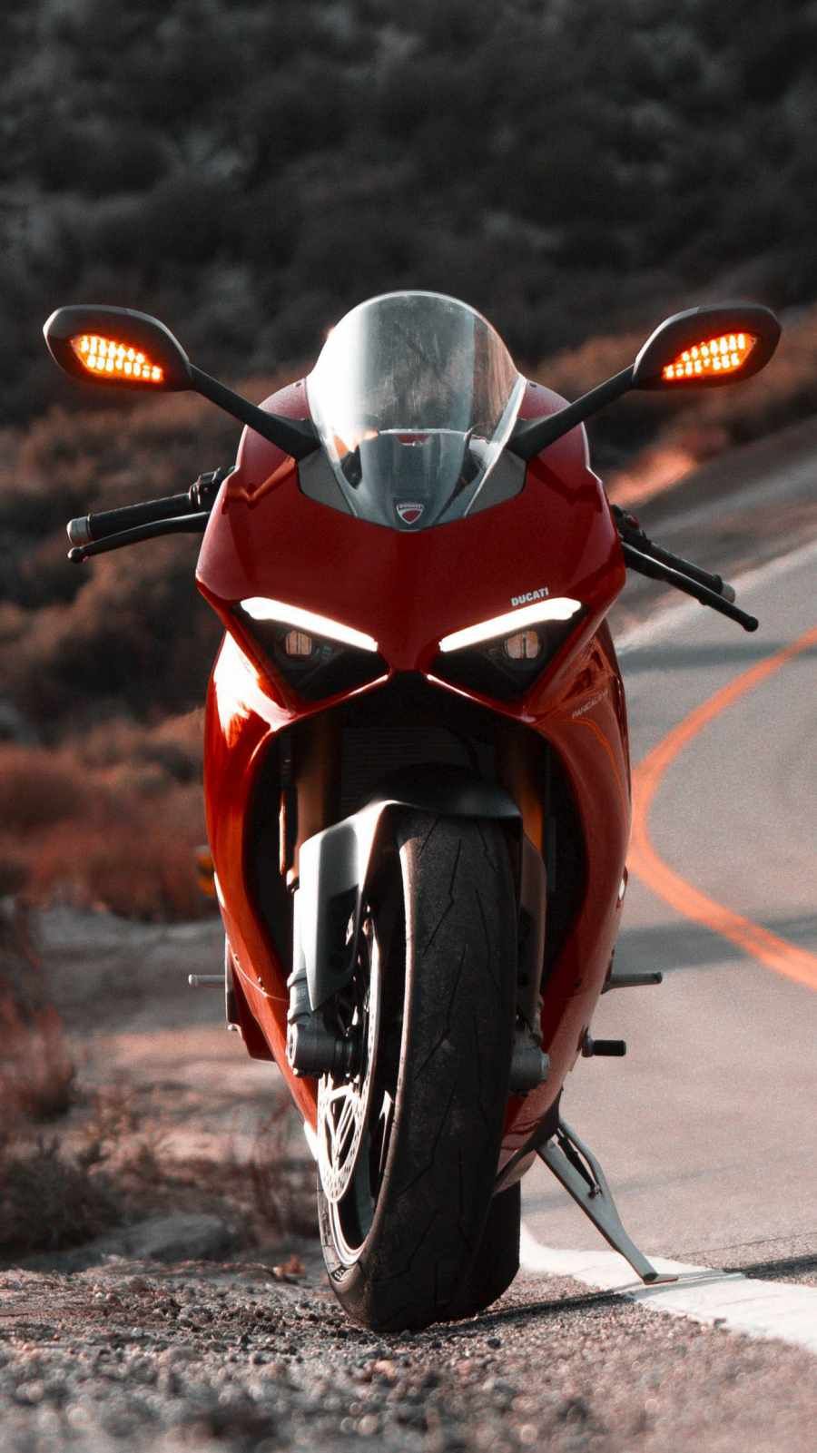 Biker Racing iPhone Wallpaper