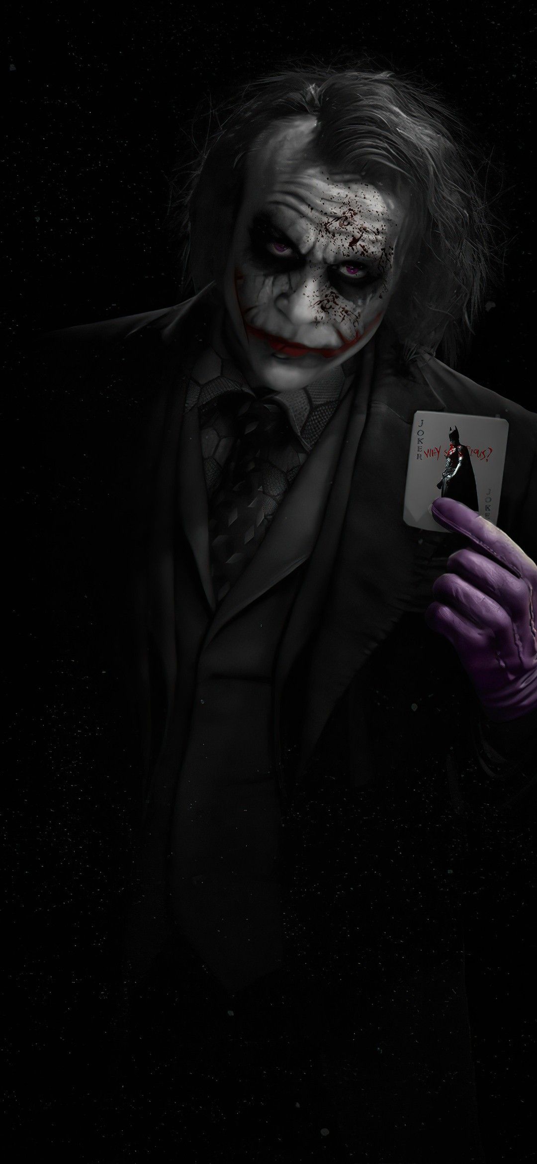 Joker With Batman Card Exclusive