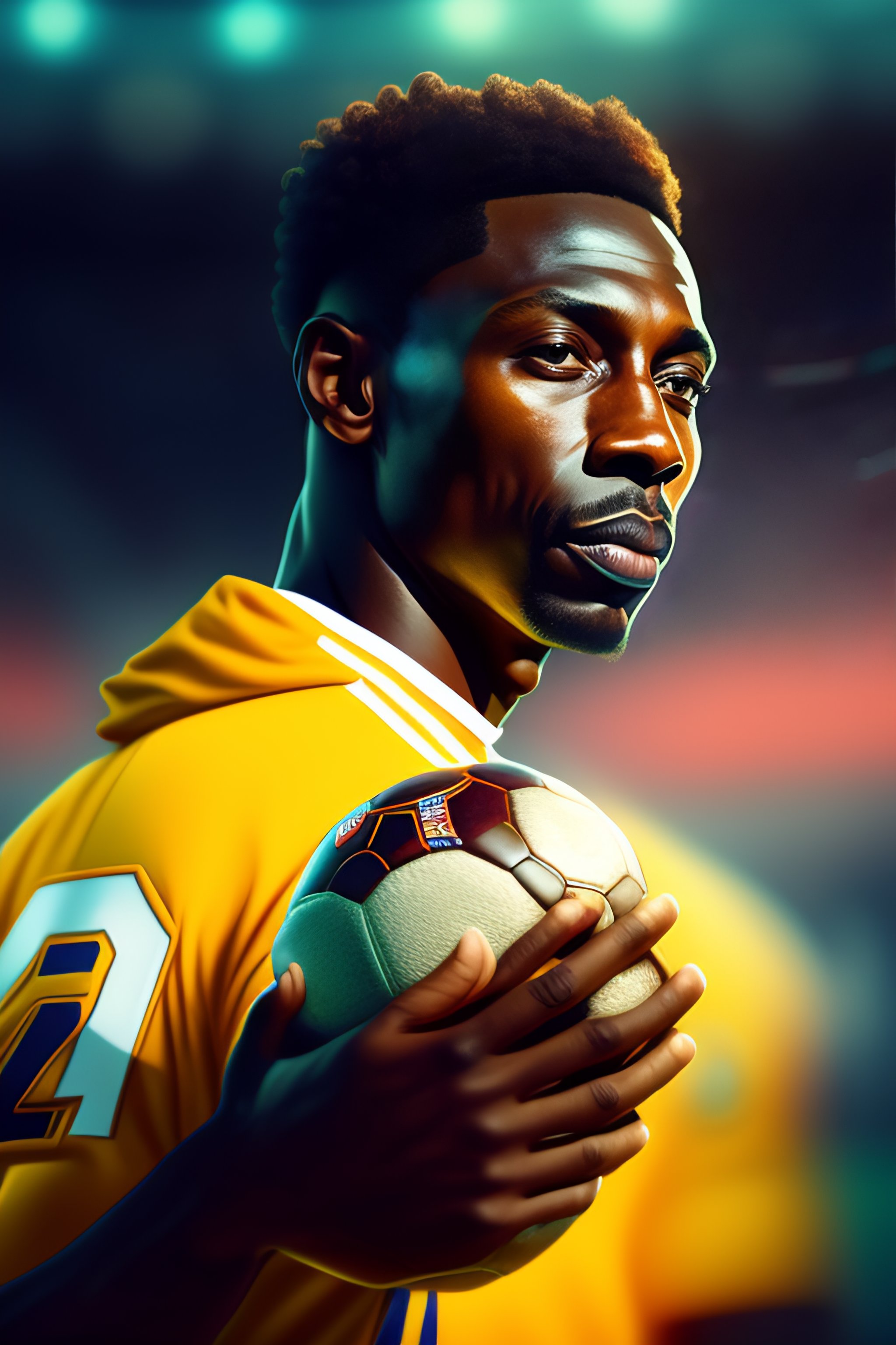 Pelé smoking weed, smoke, stadium