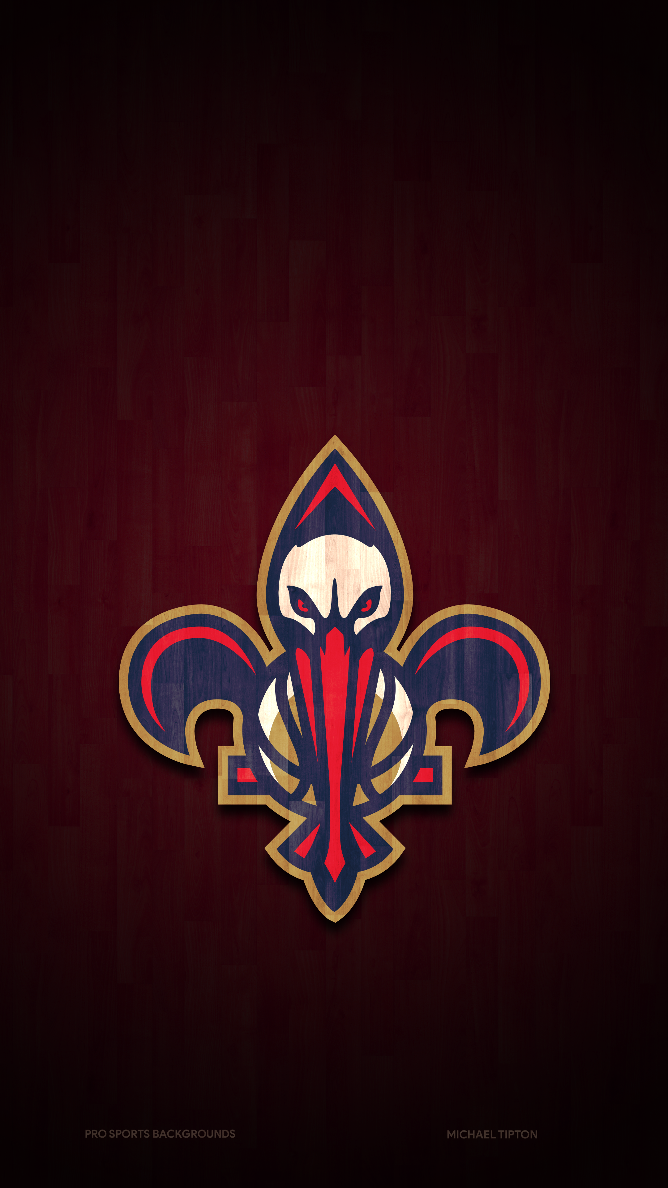 New Orleans Pelicans Phone Wallpaper