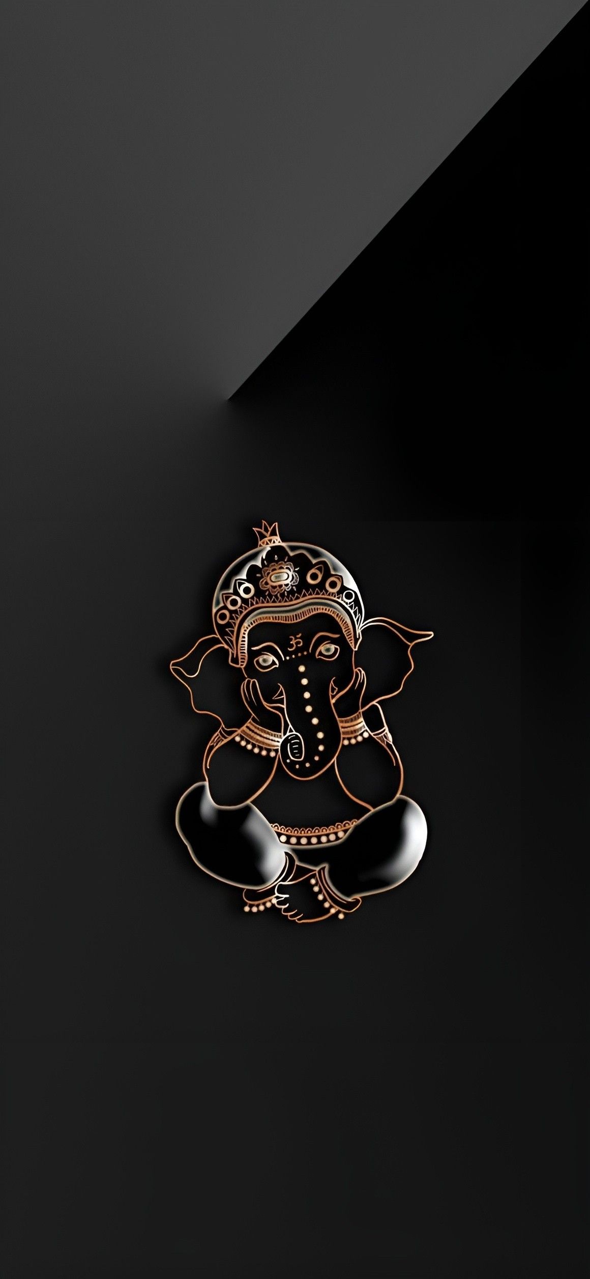 Ganesh Black Phone Wallpapers Wallpaper Cave