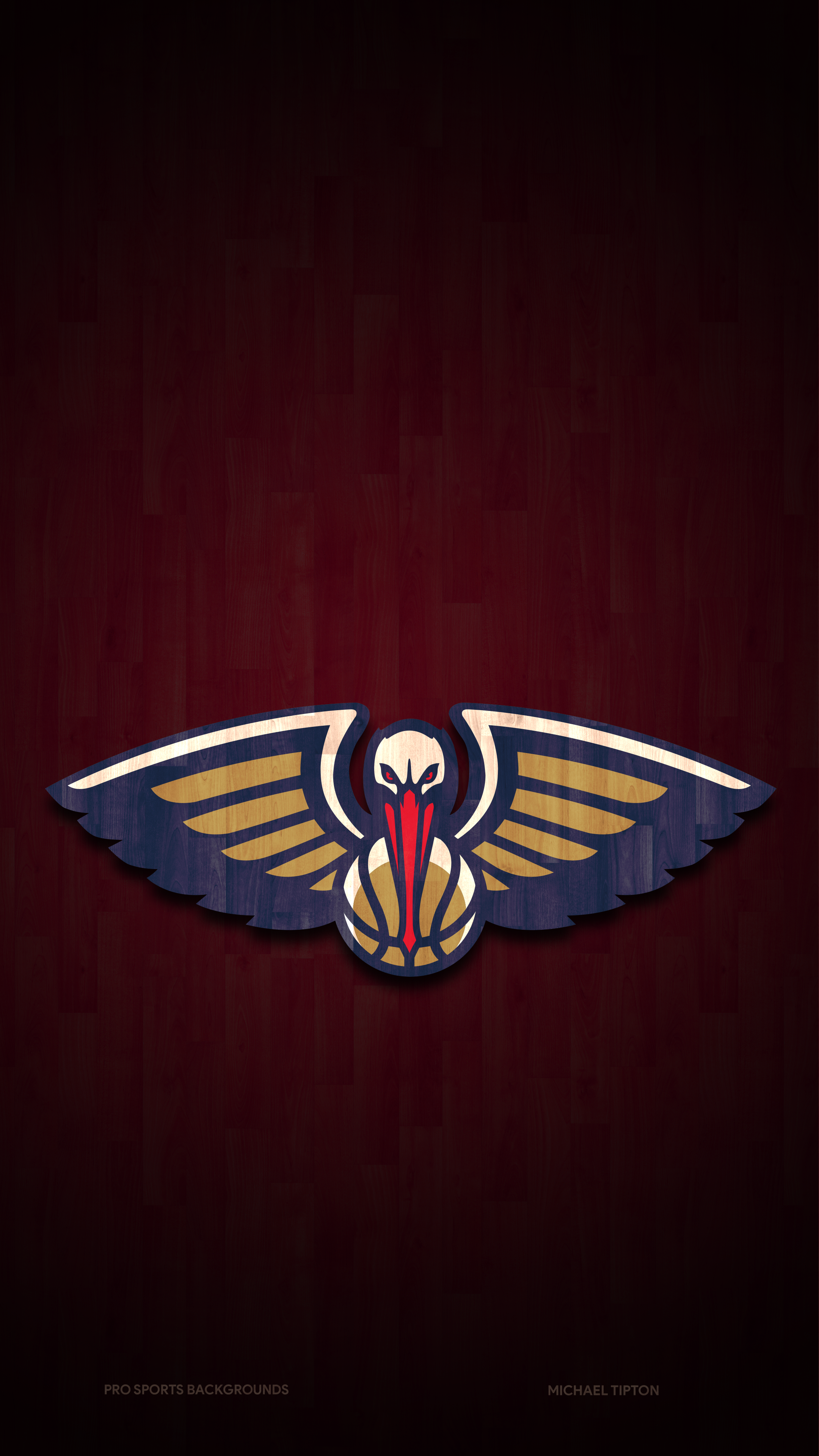 New Orleans Pelicans Phone Wallpaper