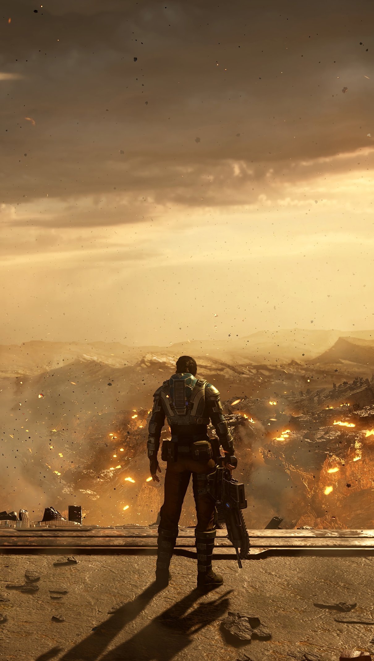 Scenery Gears of war 5 Wallpaper 4k for iPhone and Mobile Phone