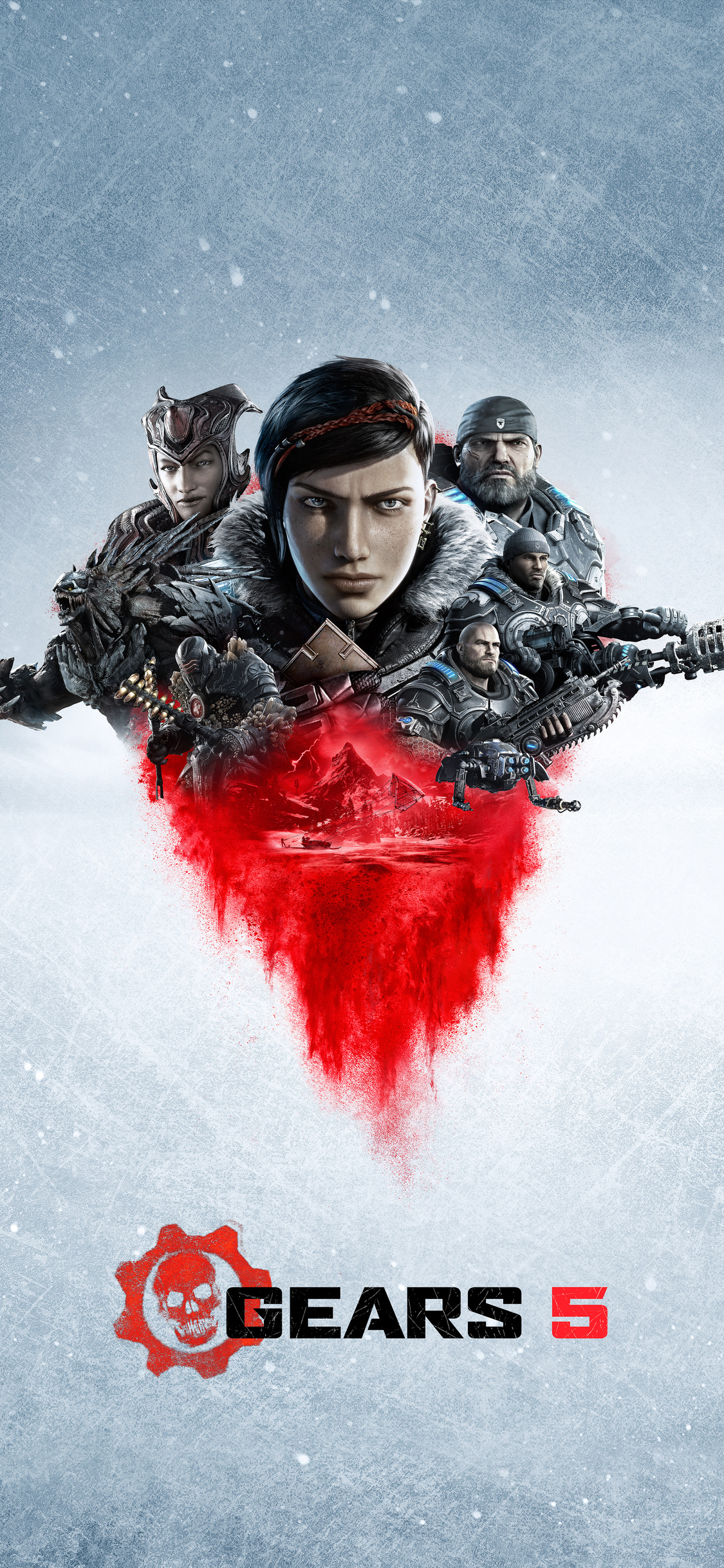 Gears 5 5k iPhone XS, iPhone