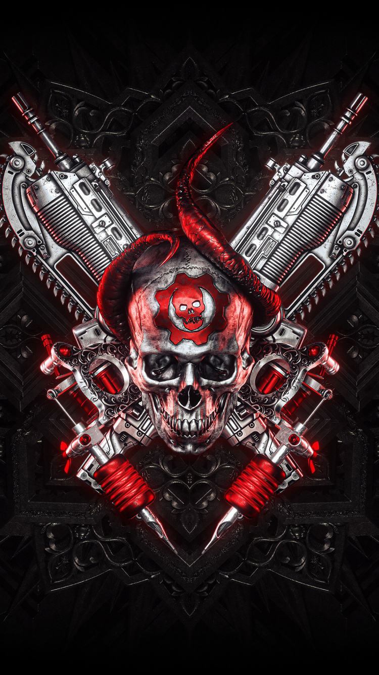 Download wallpaper 750x1334 gears