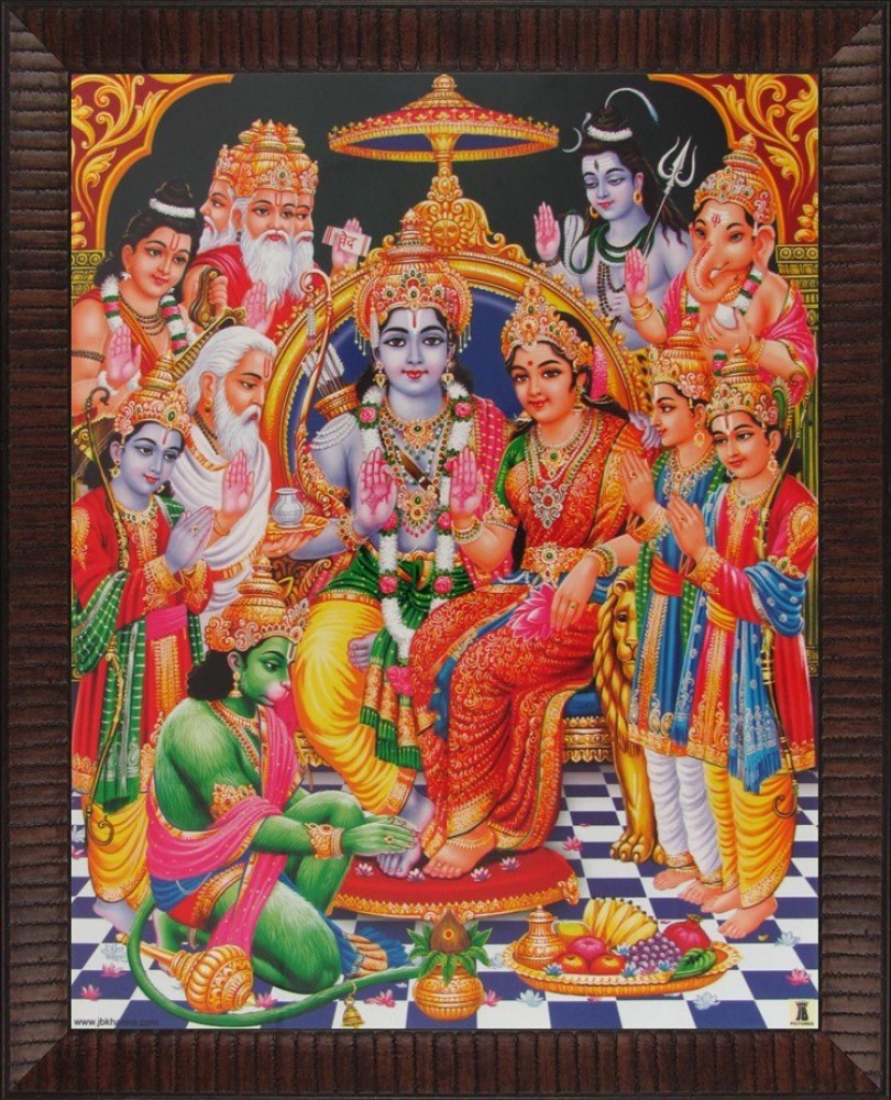 Lord Rama / Shree Ram Darbar Poster