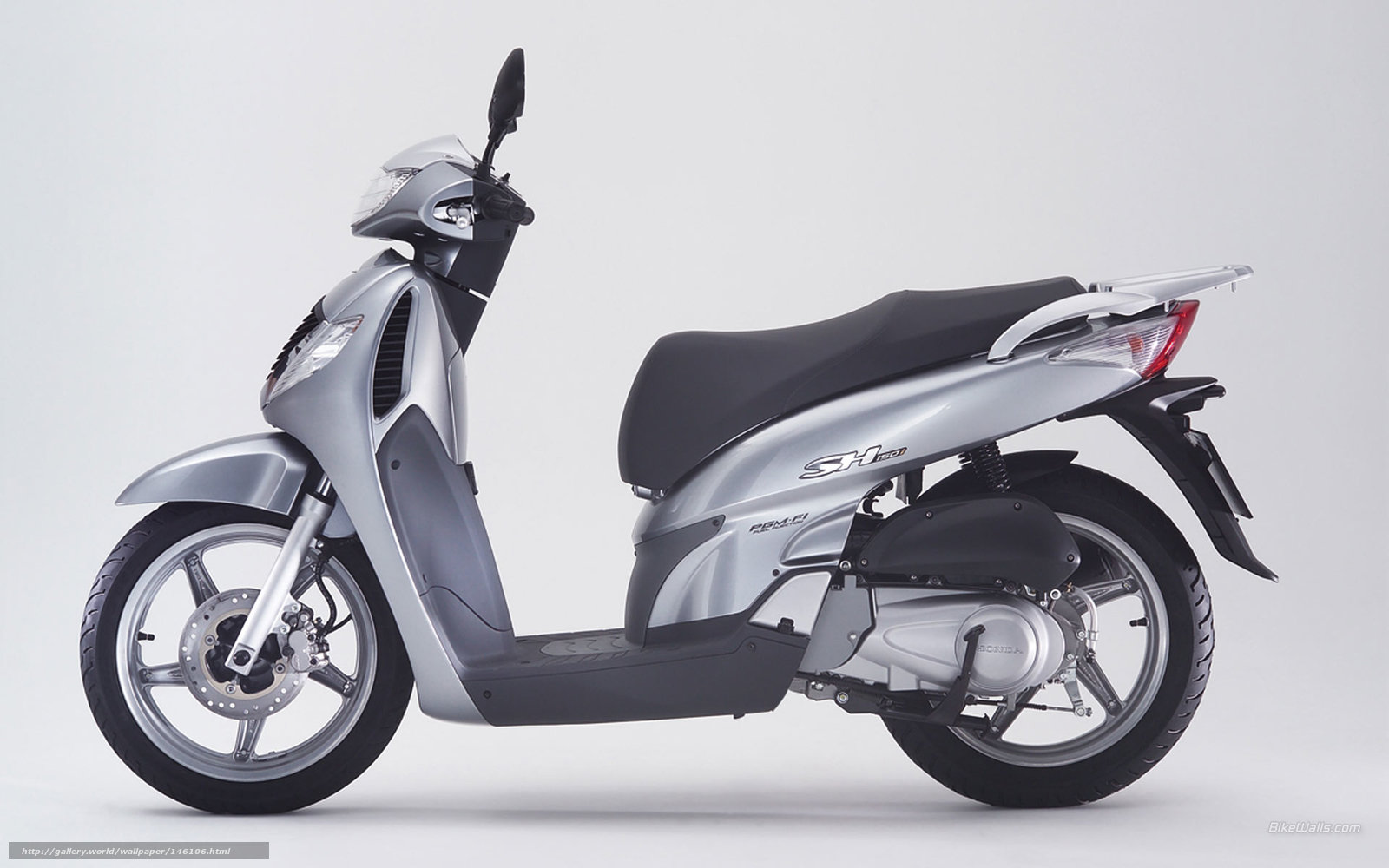 Download wallpaper Honda, Scooter, SH