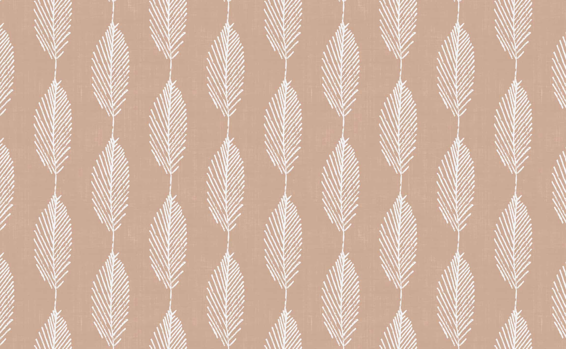 feather Pattern Wallpaper for Walls