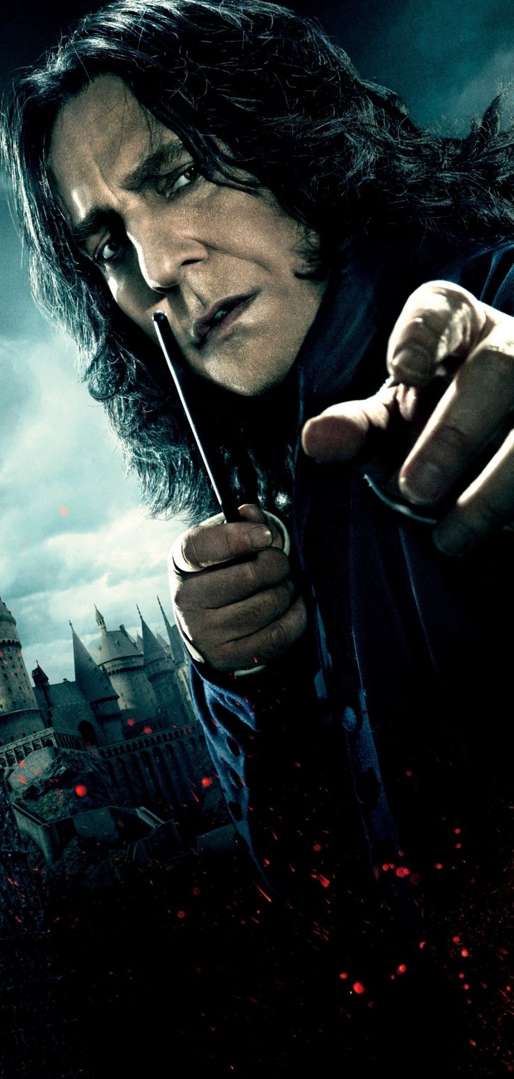 Snape in Harry Potter And The Deathly