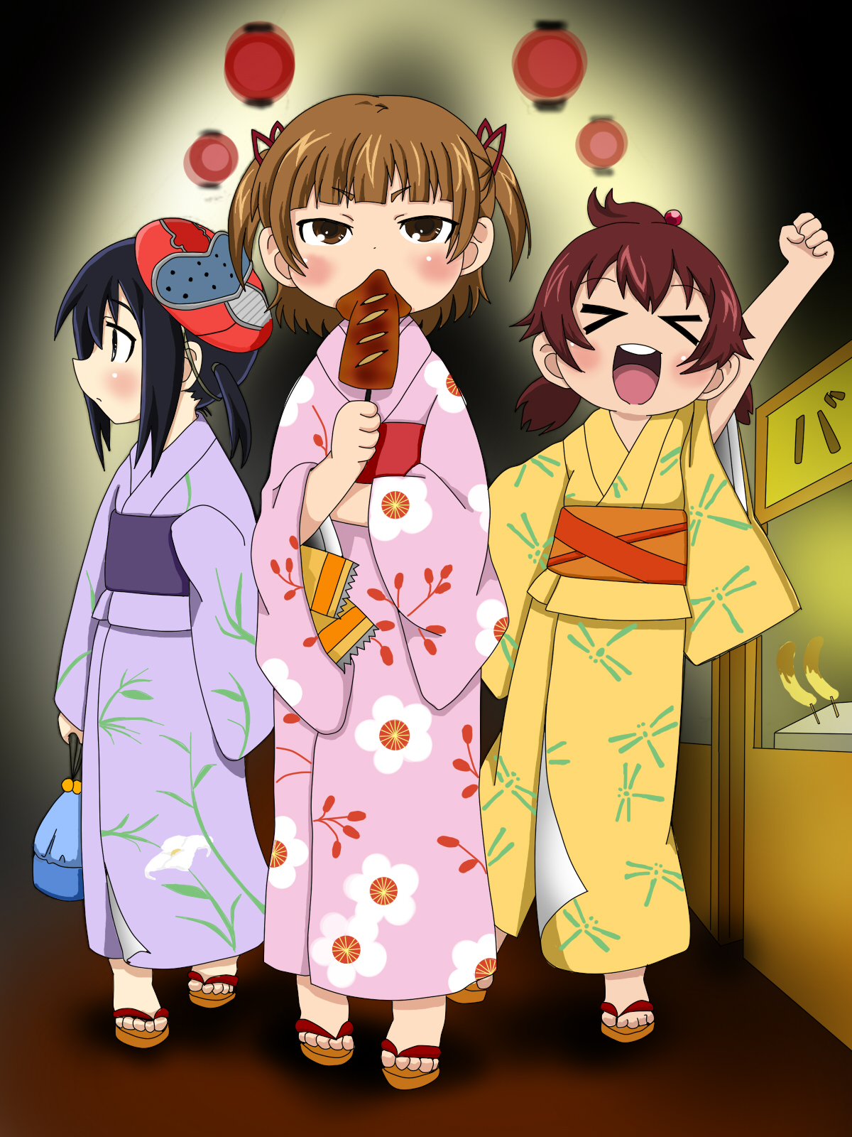 Mitsudomoe, Fanart Anime