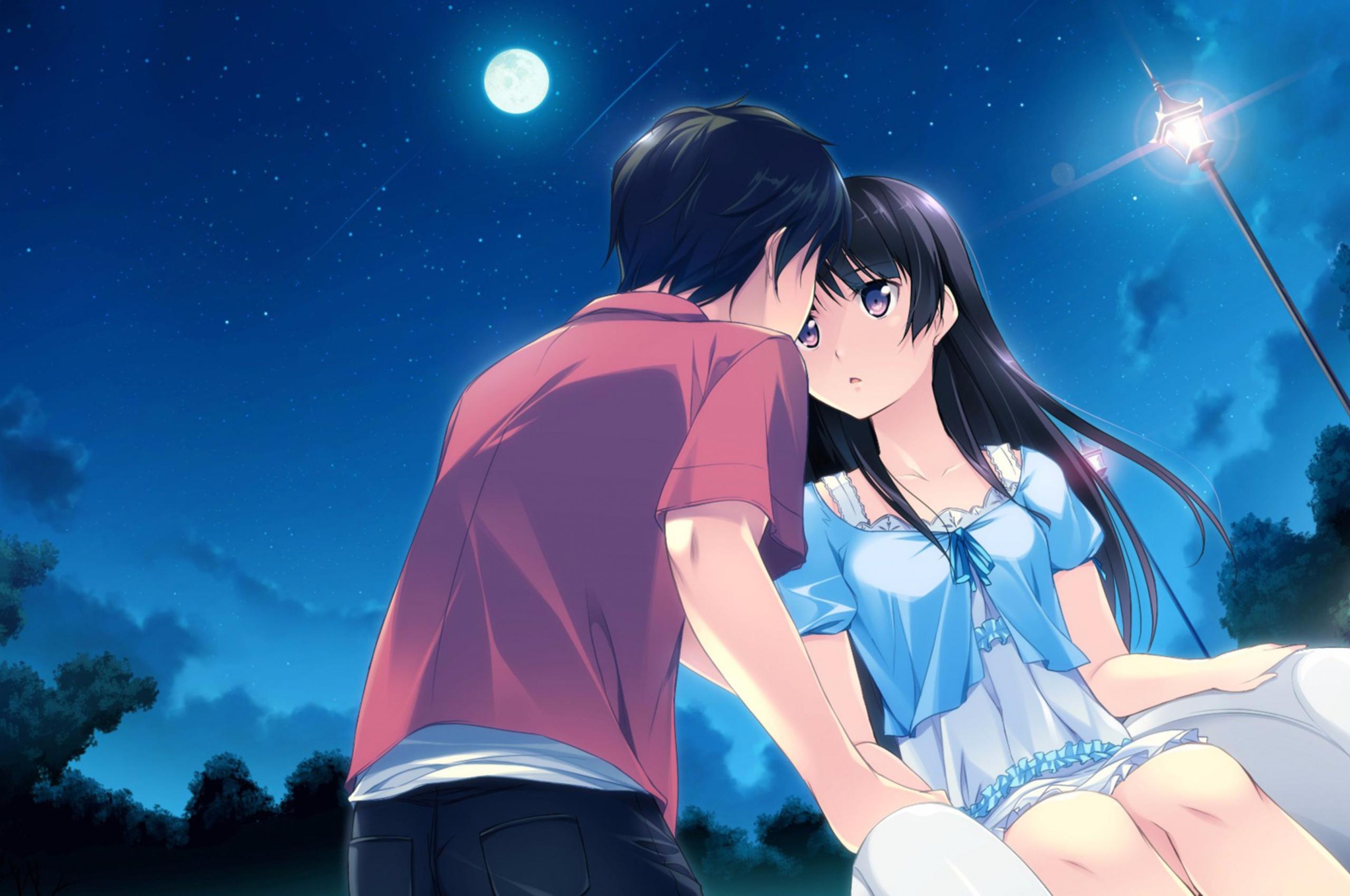 Romantic Anime Couples Wallpaper