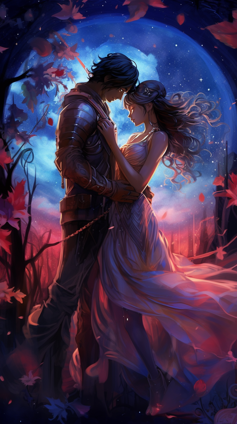 Romantic Themes Manga Wallpaper
