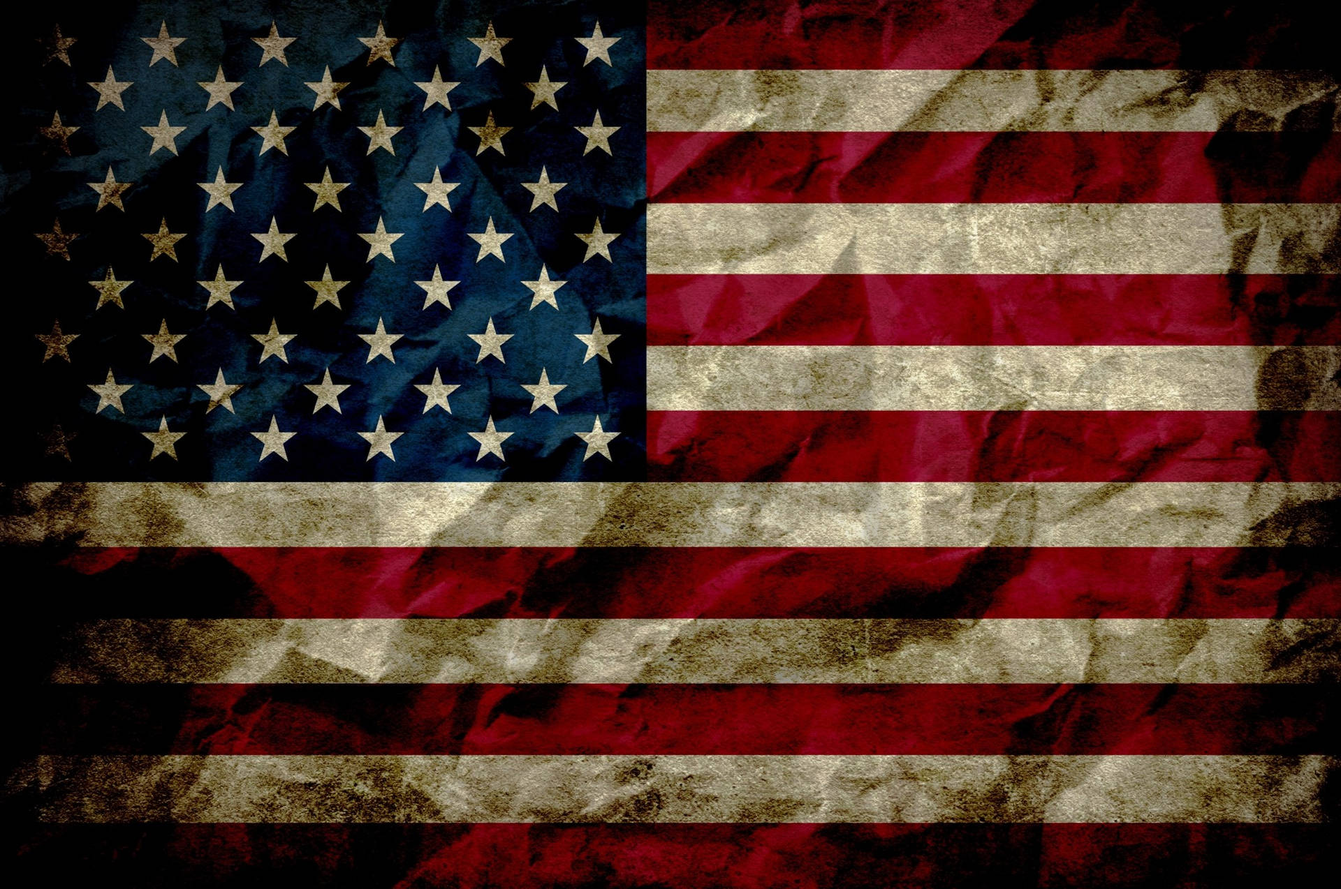 Military American Flag Wallpaper