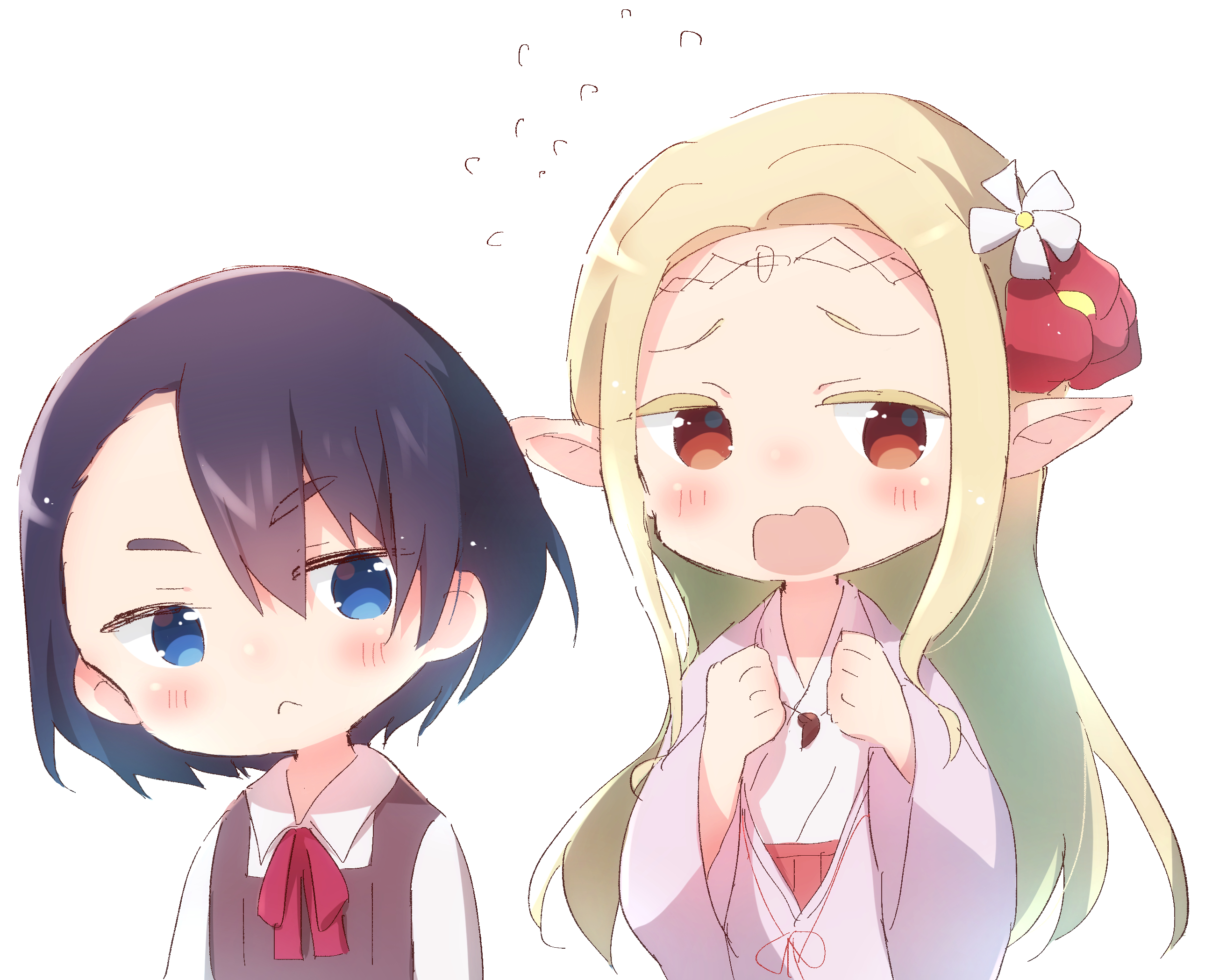 Anime Otaku Elf HD Wallpaper by にゃー