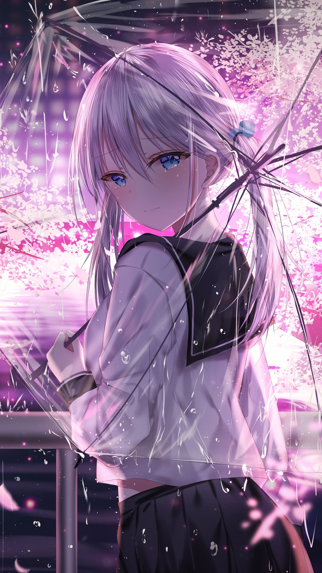 anime girl, anime, artist