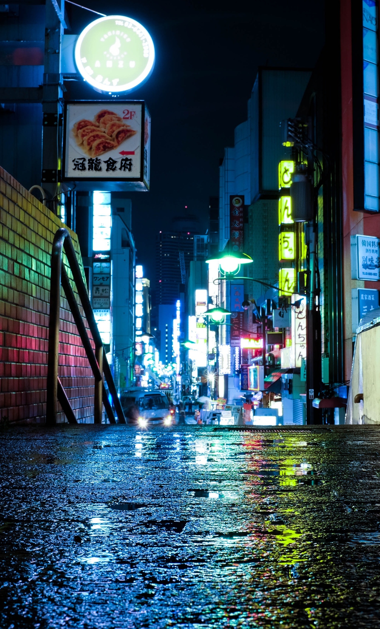Japan Tokyo Urban Lights Neon