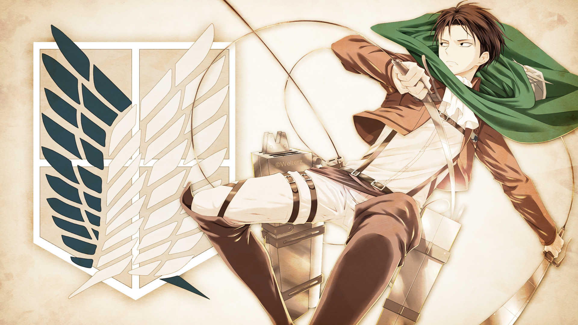 Captain Levi Computer Wallpaper
