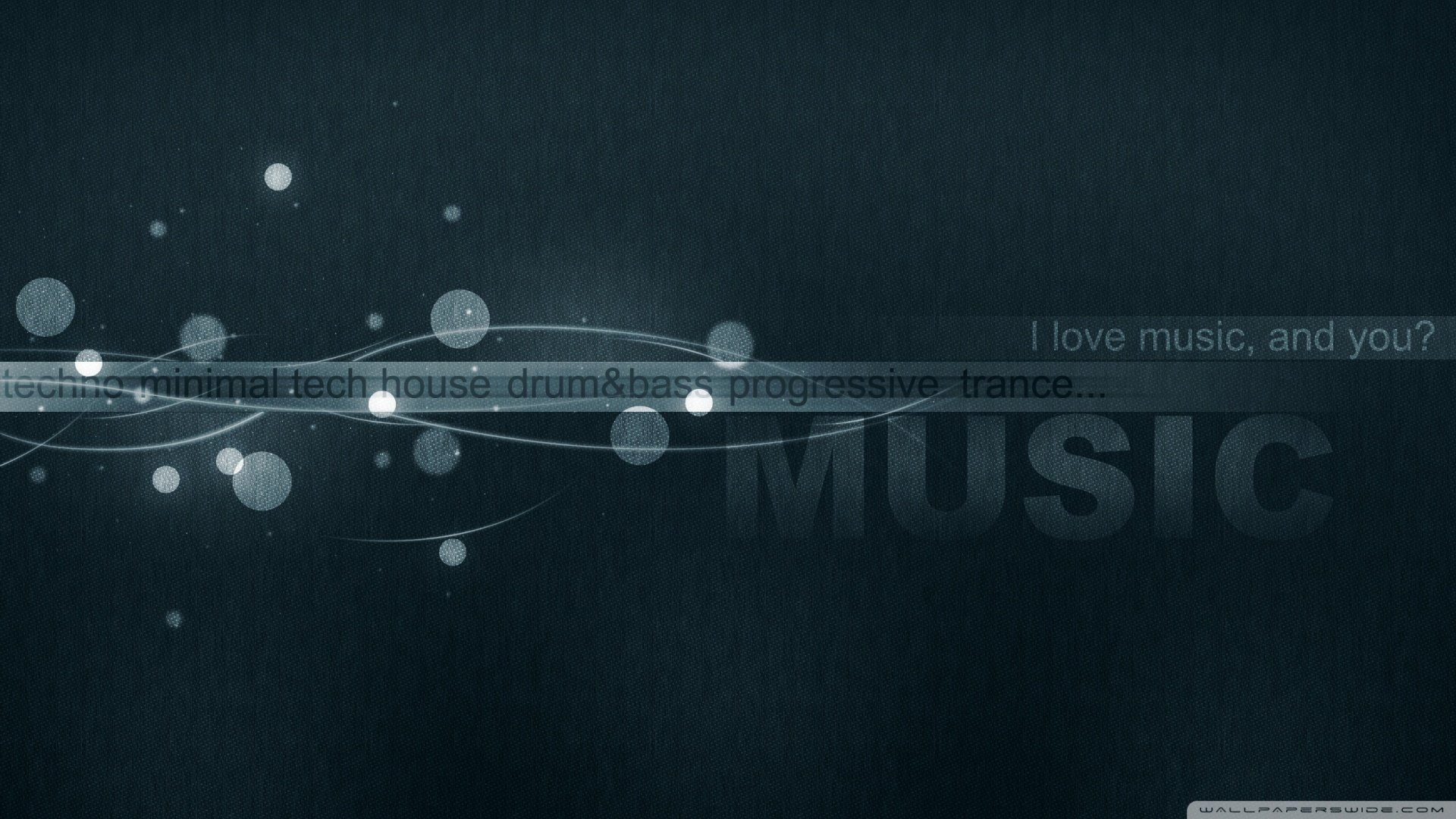 I Love Music HD wallpaper