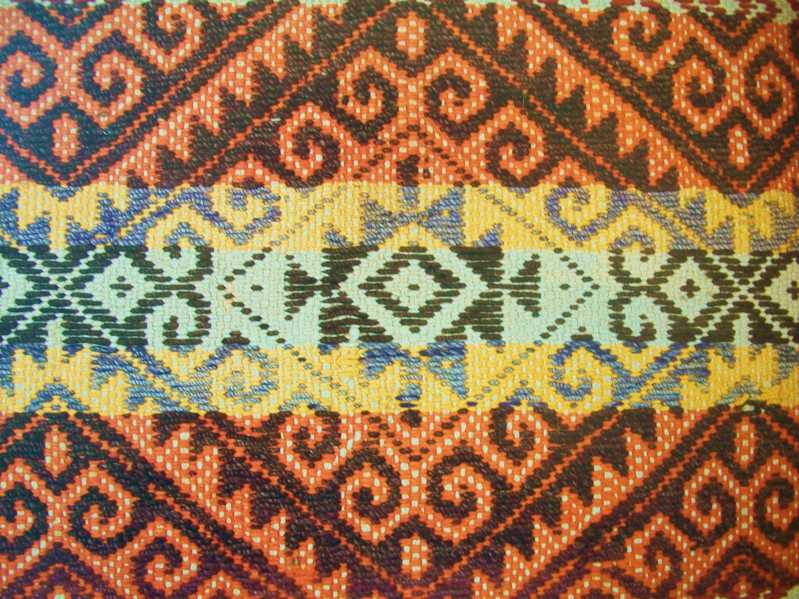 TEXTILES MAPUCHES. Shipibo pattern