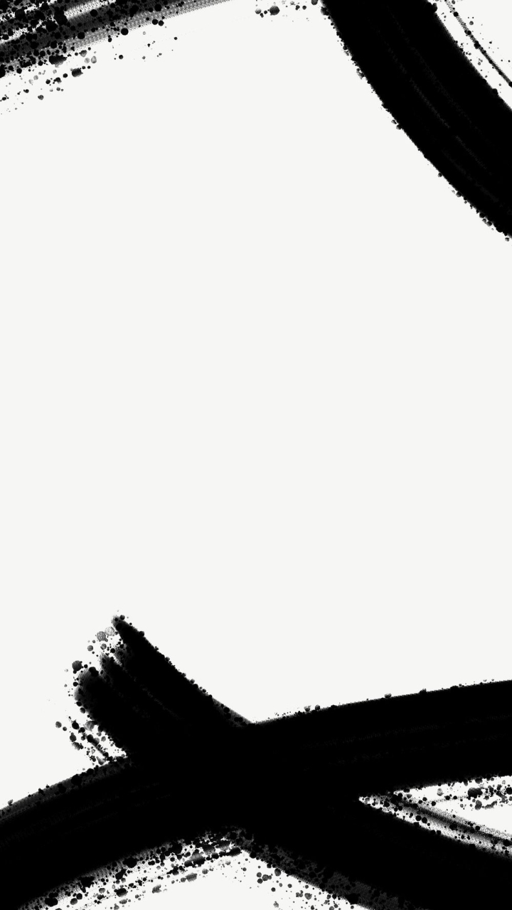 Chinese brush strokes iPhone wallpaper