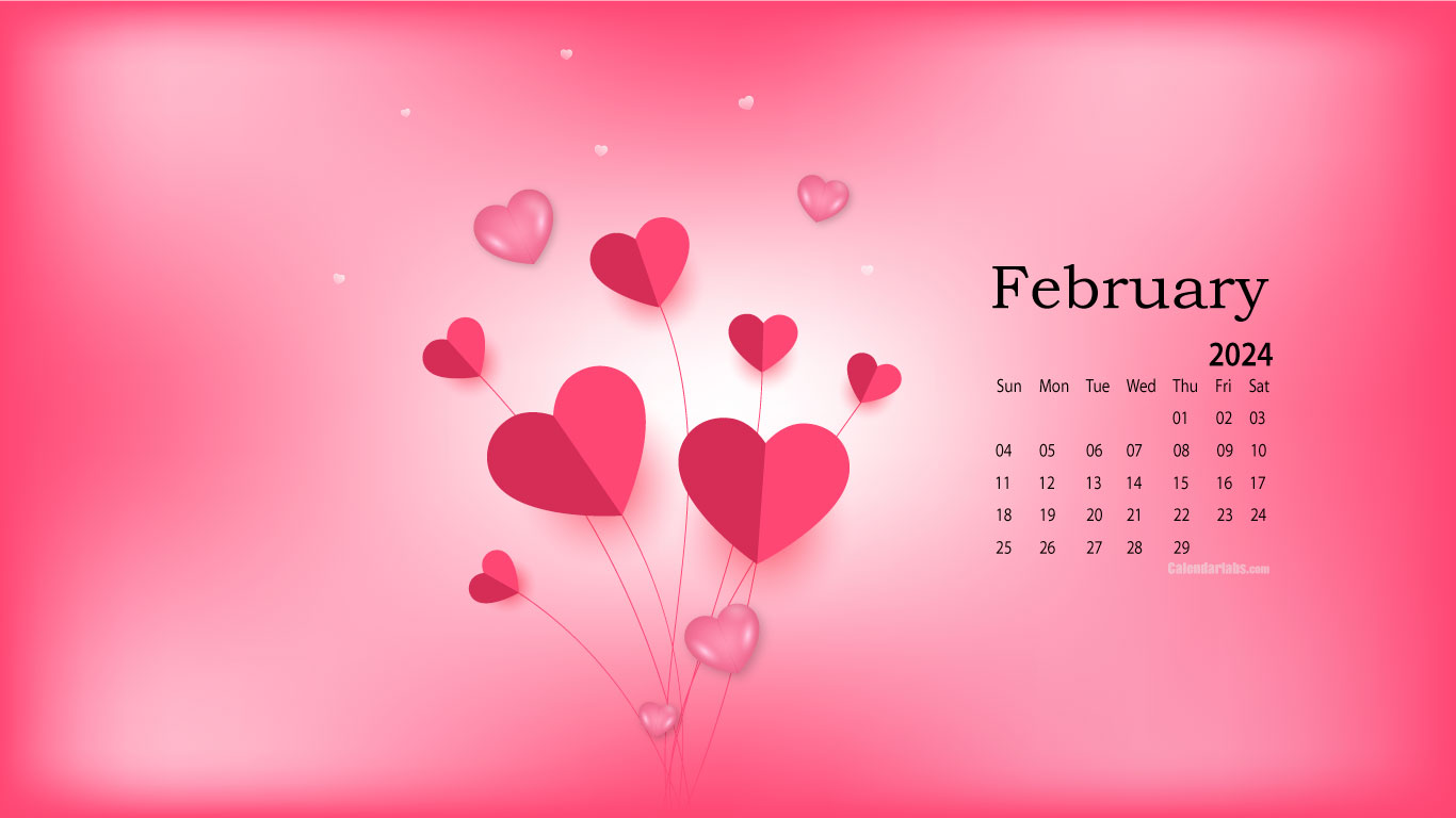 February 2024 Desktop Wallpaper