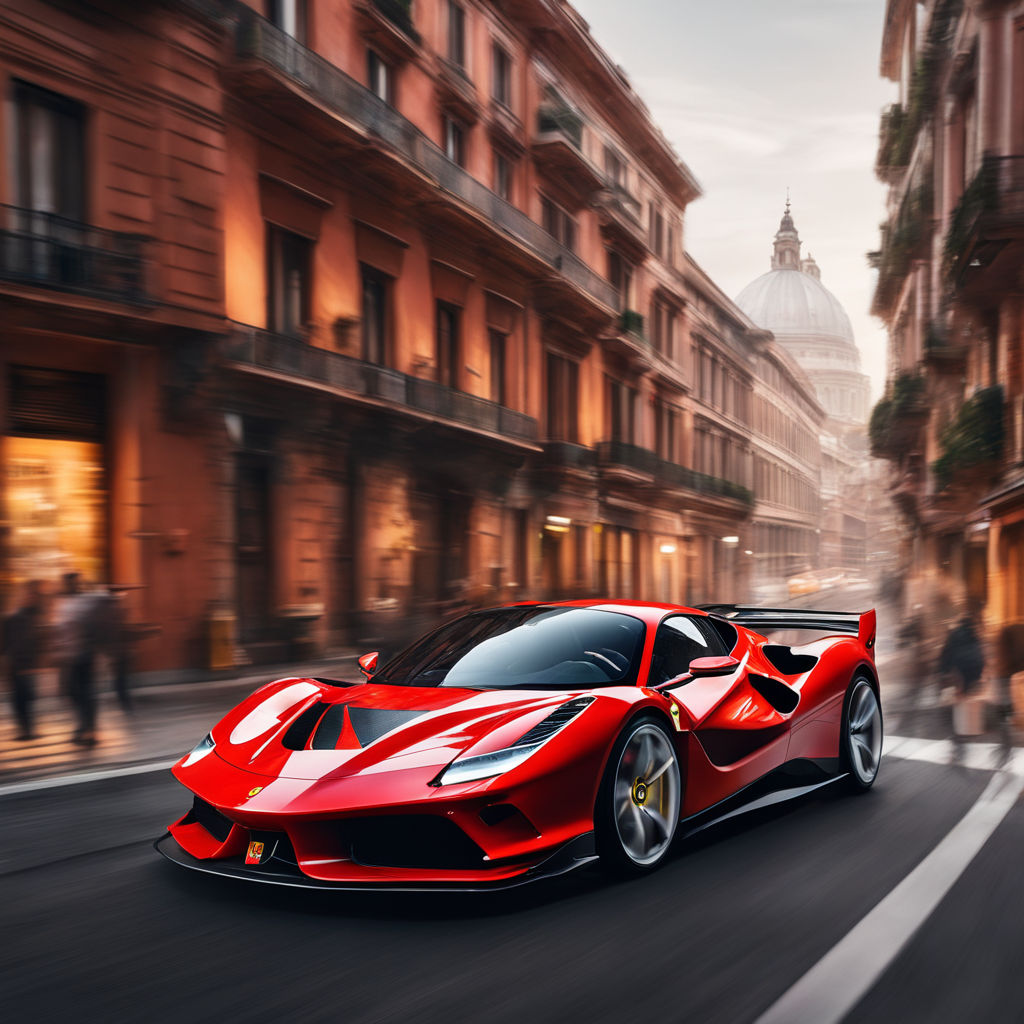 2024 model Ferrari high light 8k
