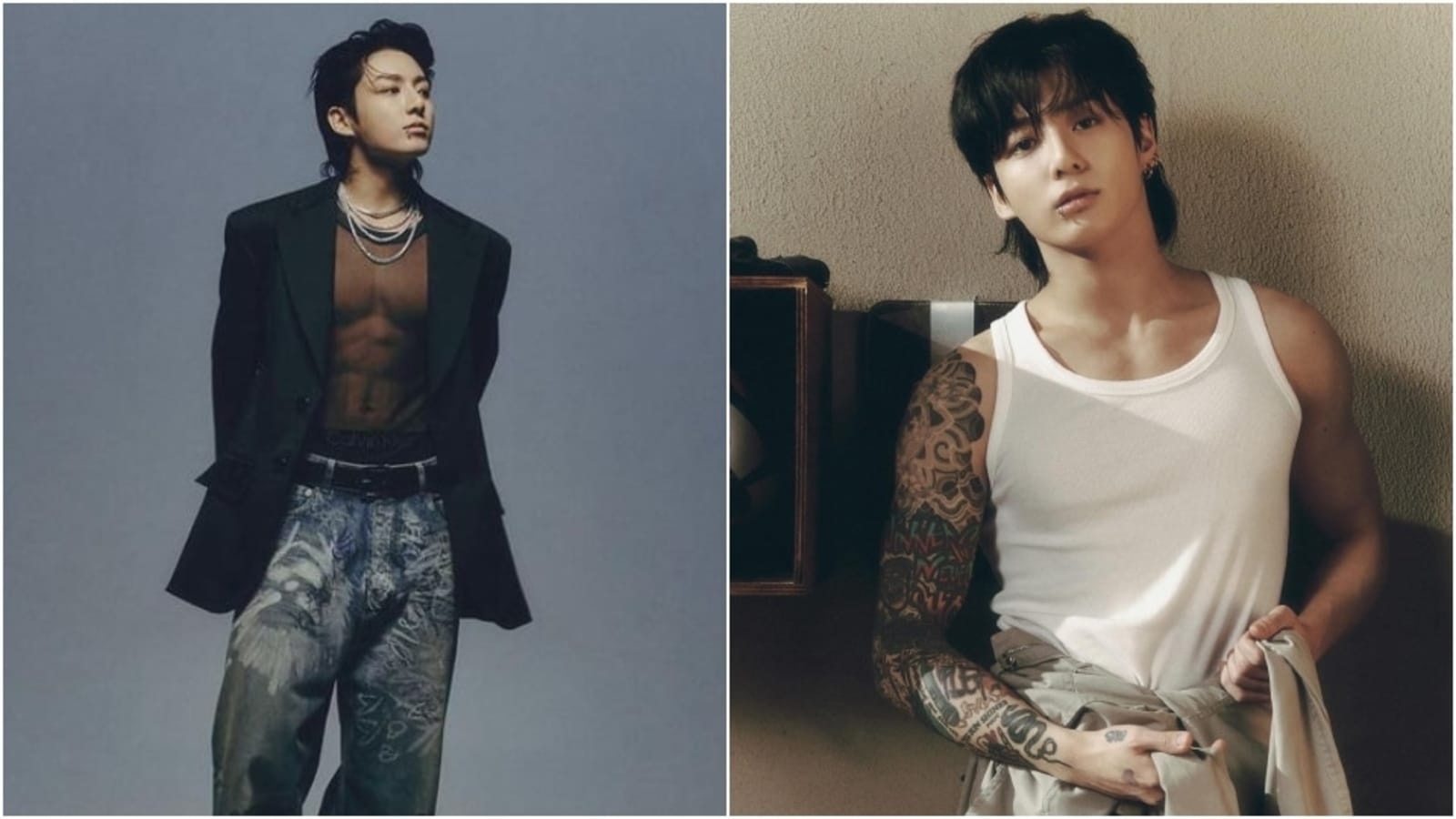 Jungkook's Golden concept photo are