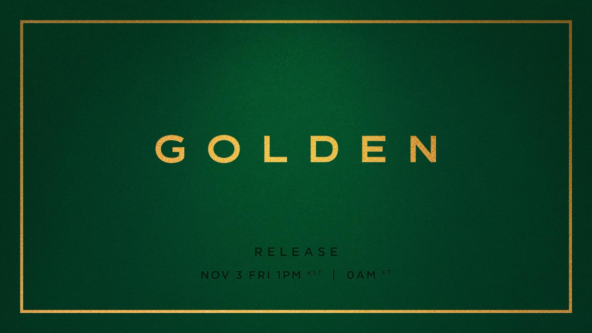 BTS Jungkook Album 'GOLDEN